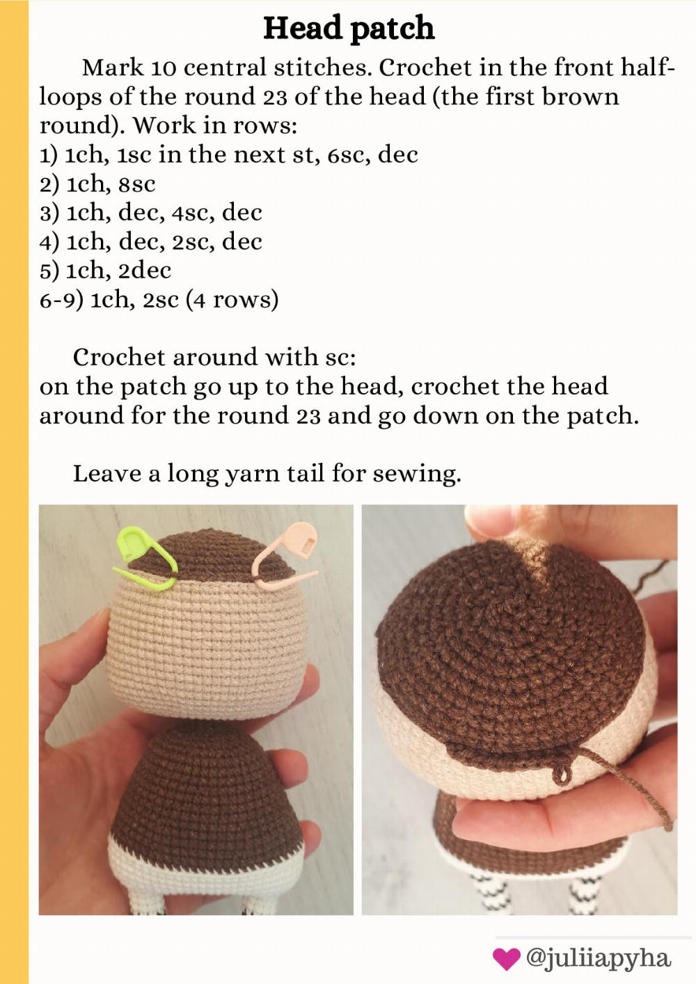 Crochet Pattern Owl Lola