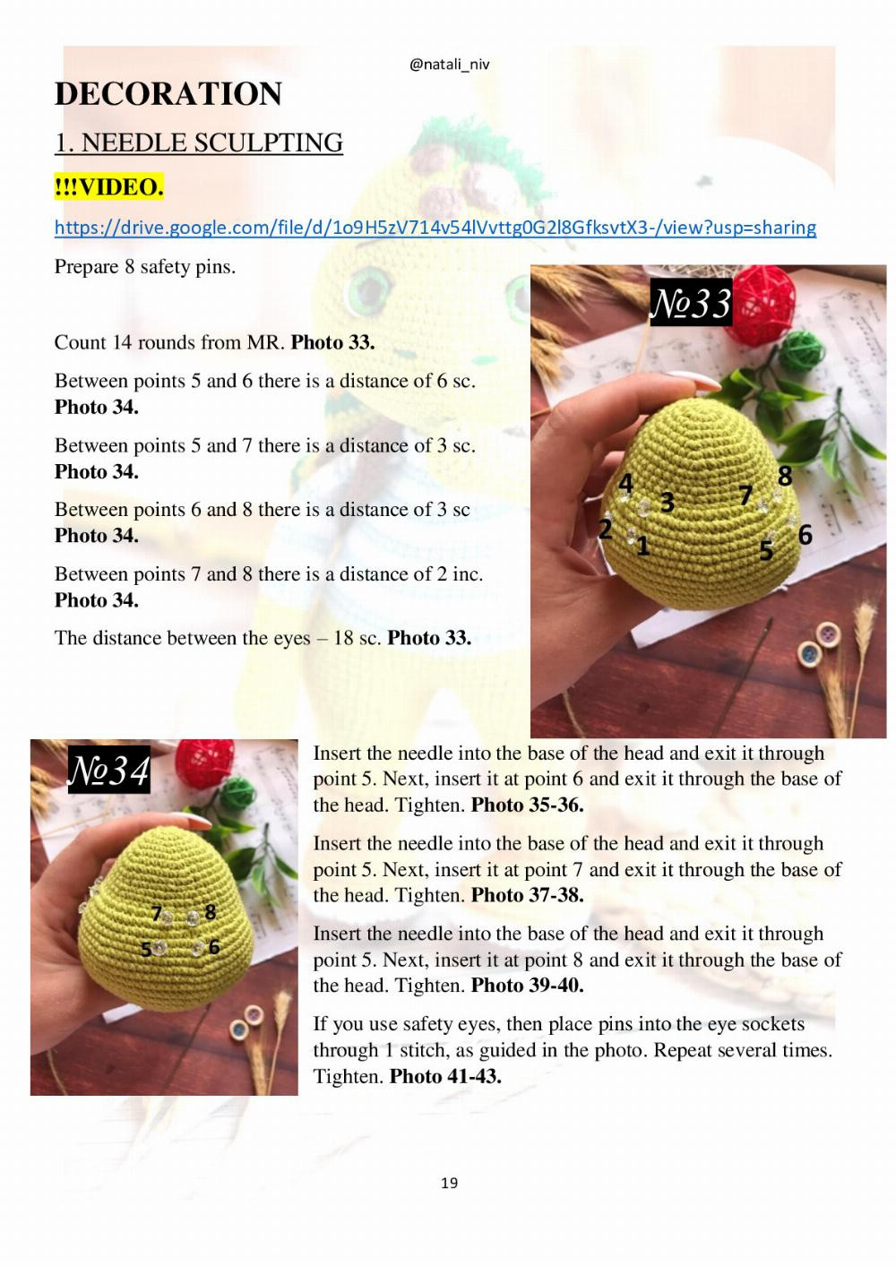 CROCHET PATTERN PASCAL the TURTLE