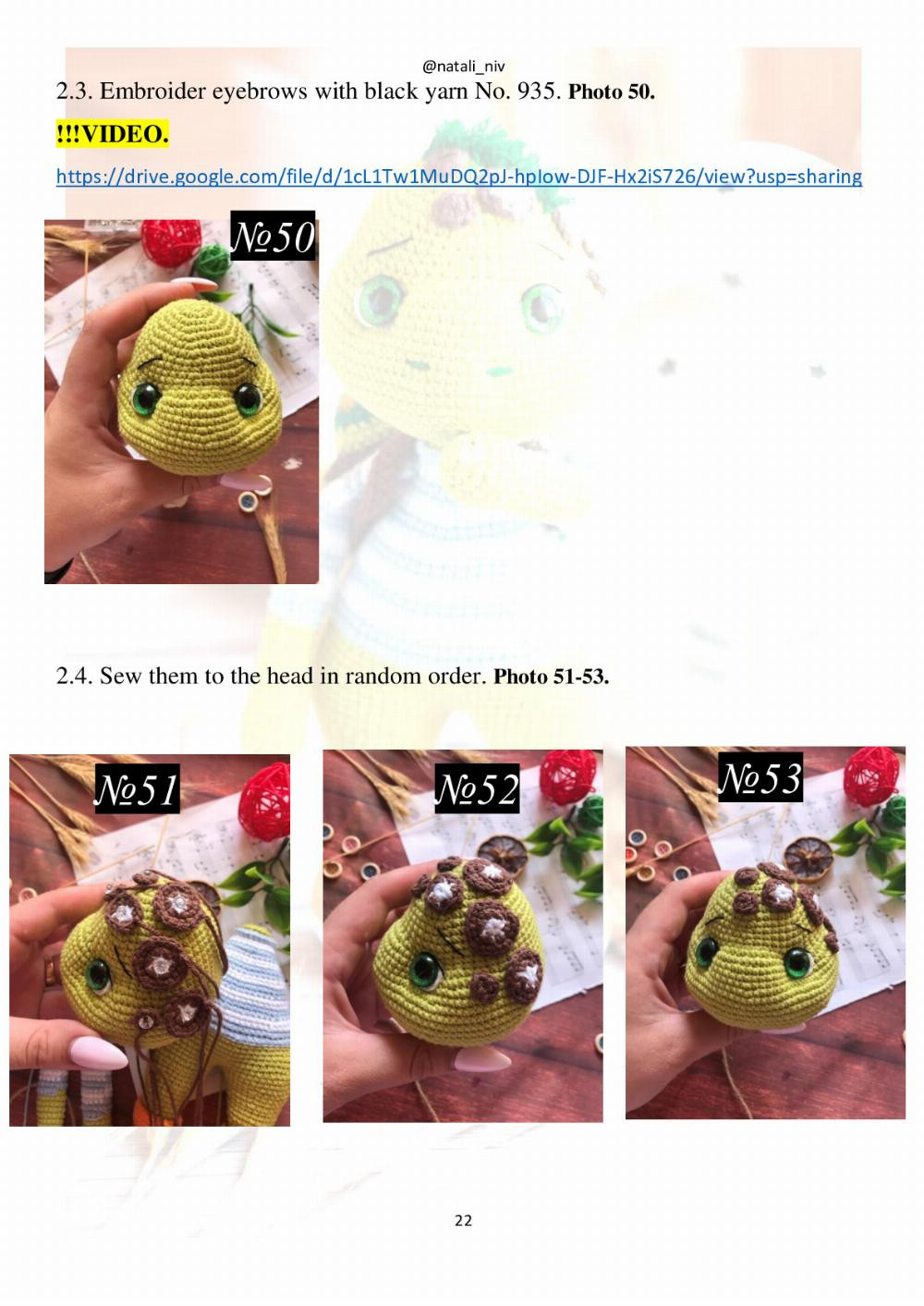 CROCHET PATTERN PASCAL the TURTLE