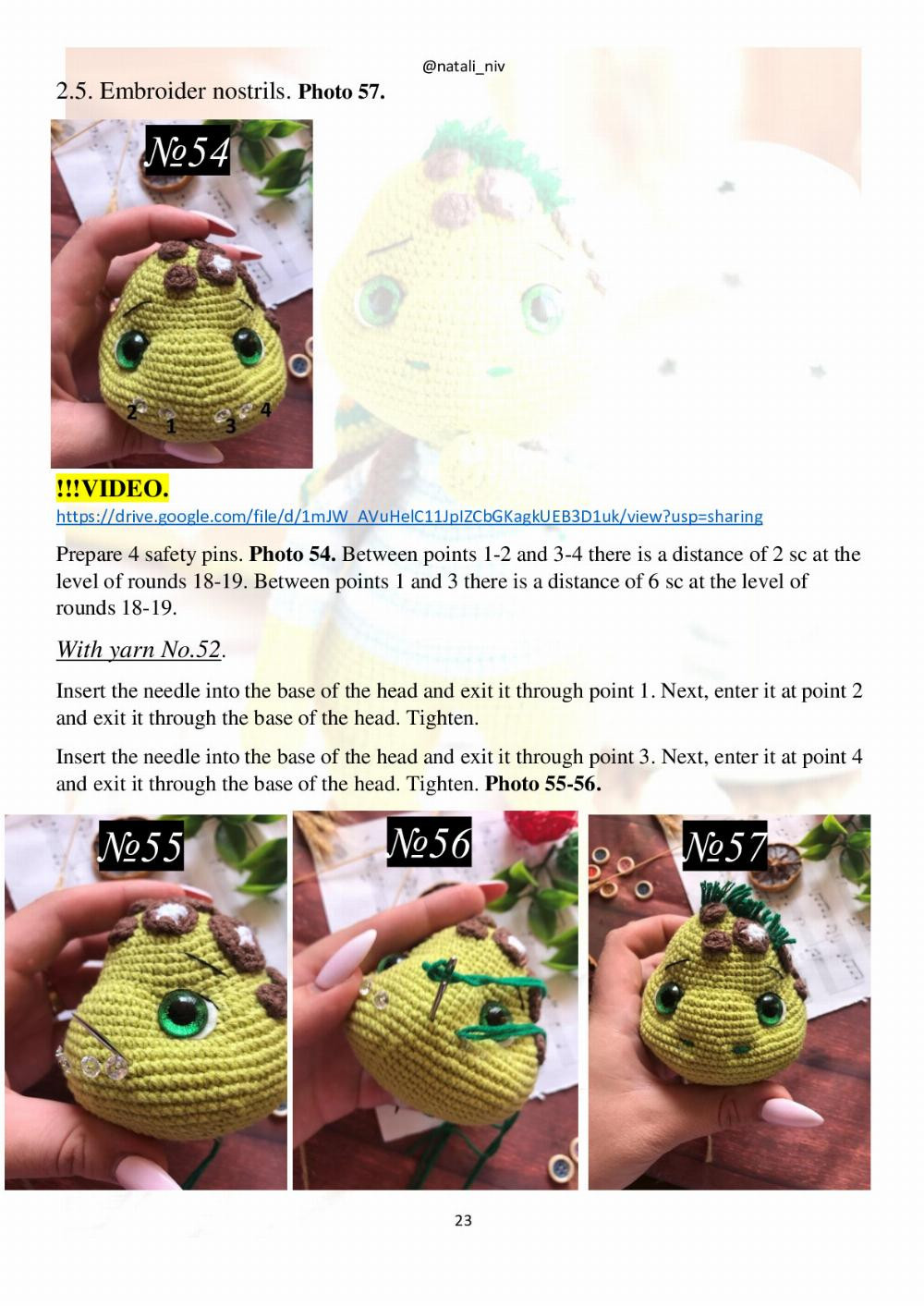 CROCHET PATTERN PASCAL the TURTLE