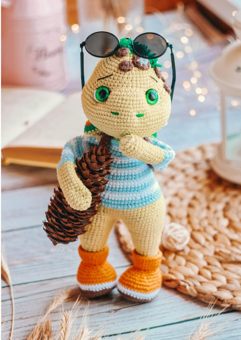 CROCHET PATTERN PASCAL the TURTLE