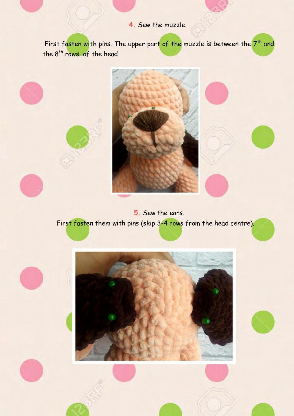 Crochet Pattern «Plush Dog»