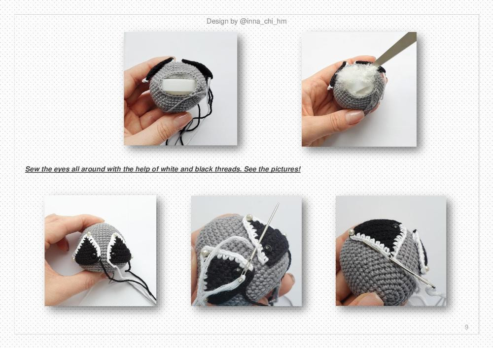 Crochet Pattern “Raccoon Rattle”