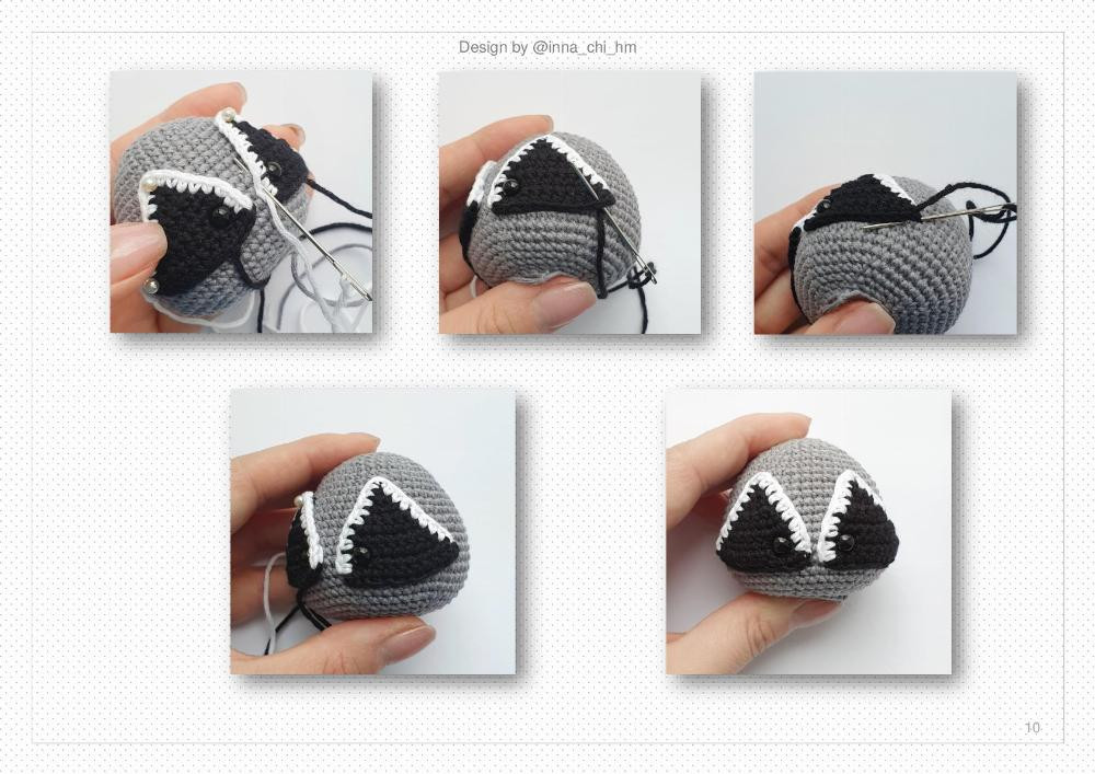 Crochet Pattern “Raccoon Rattle”