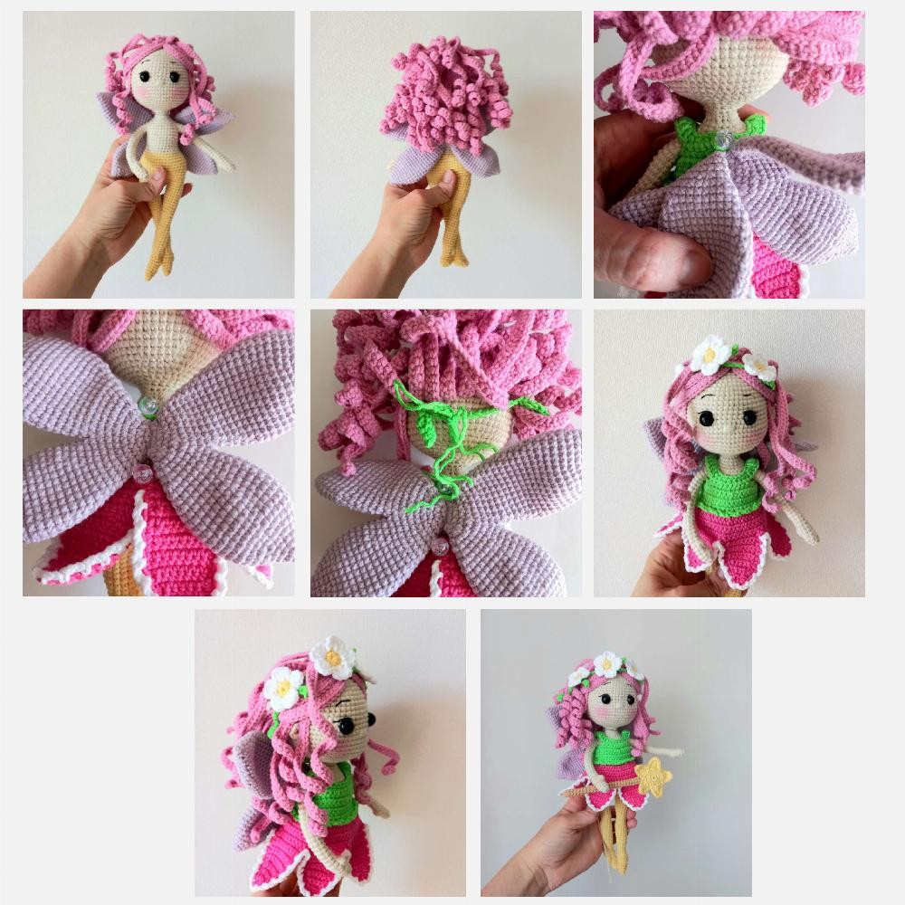 Crochet pattern The fairy