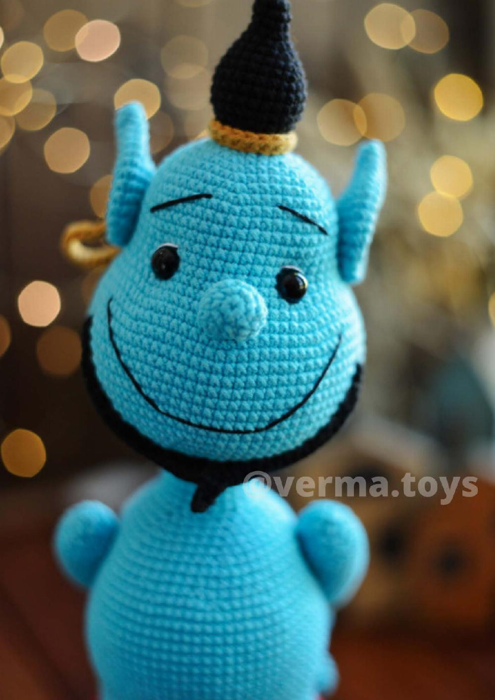 crochet pattern toy doll genie