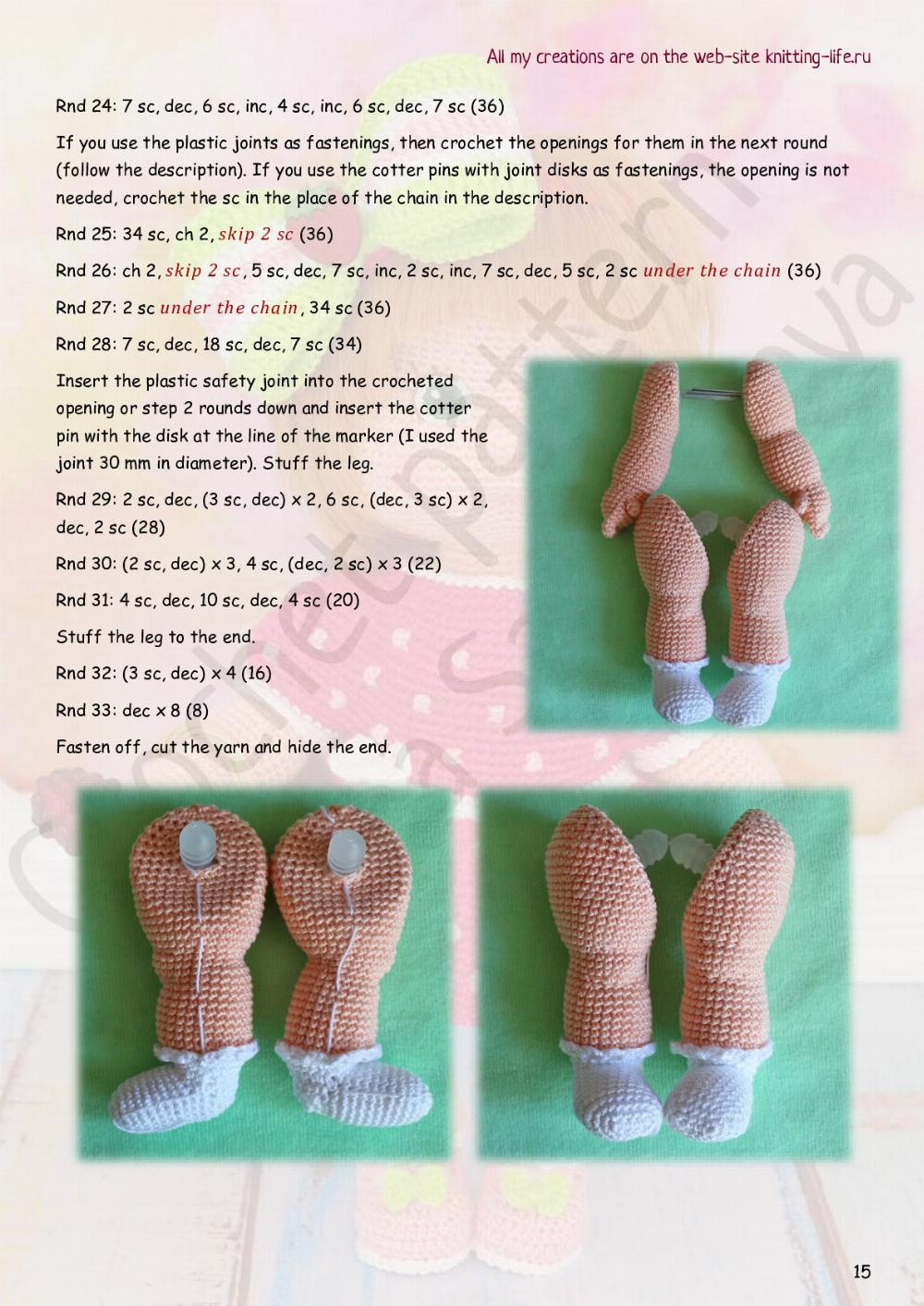 crochet pattern varenka doll