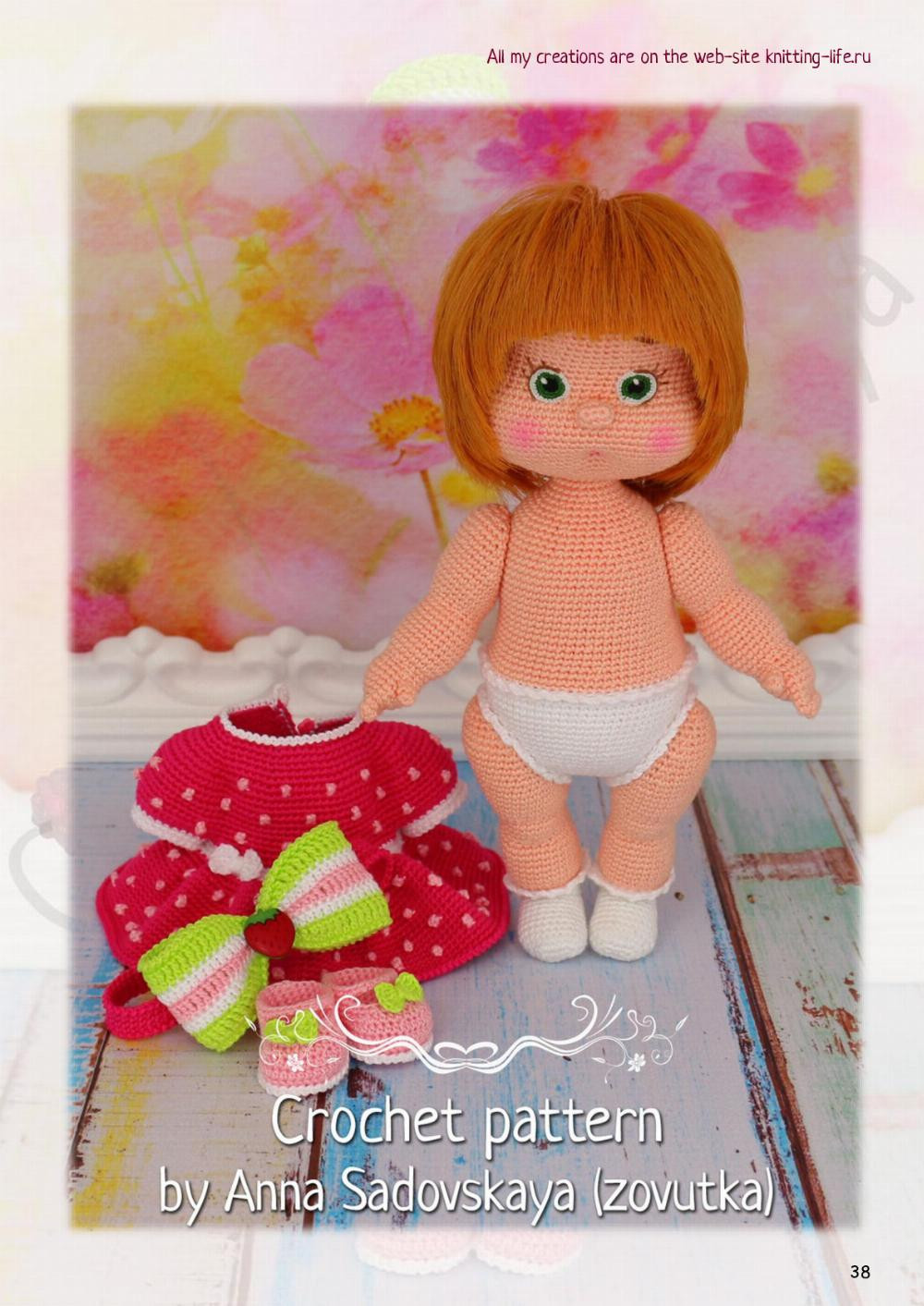 crochet pattern varenka doll