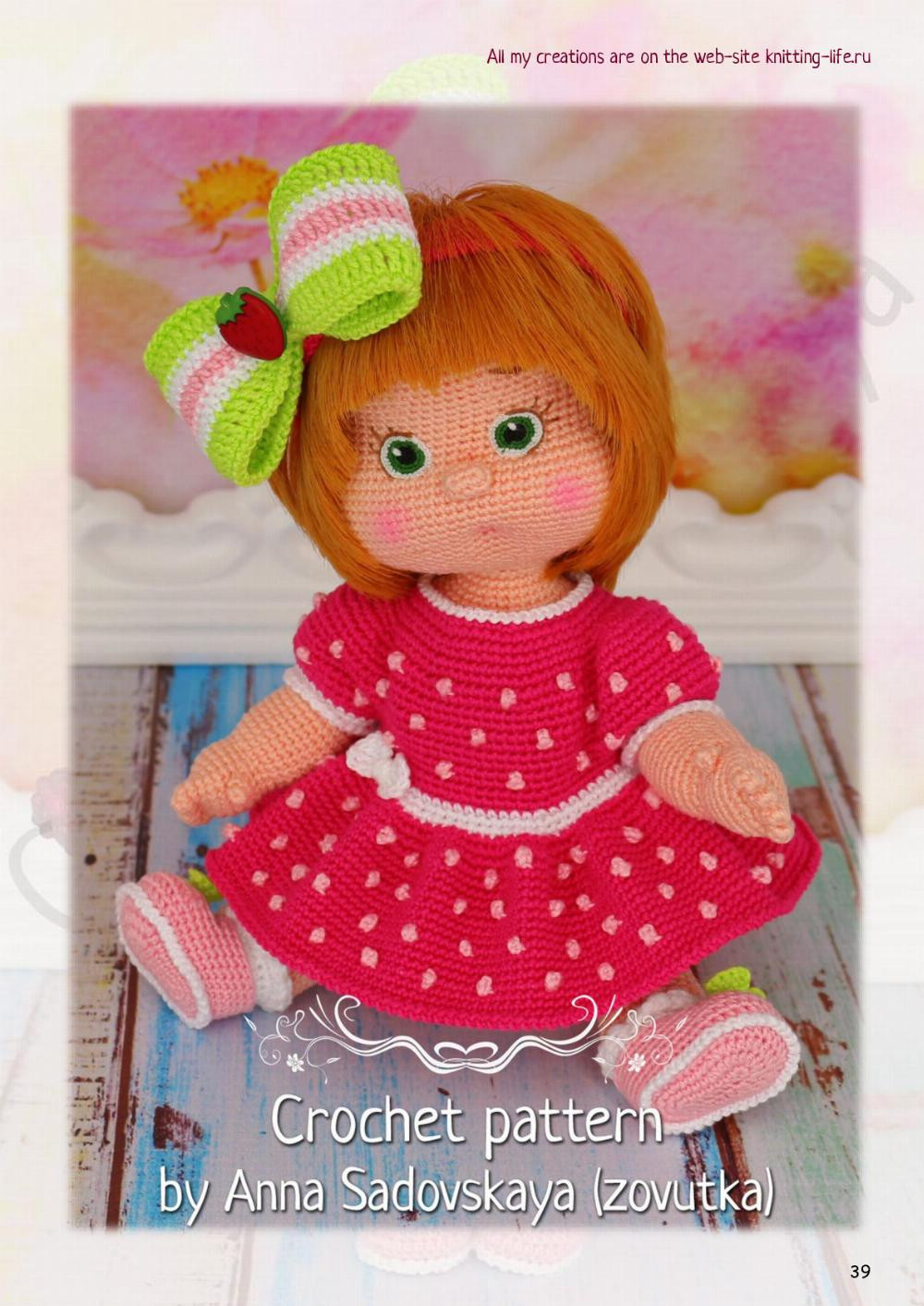 crochet pattern varenka doll