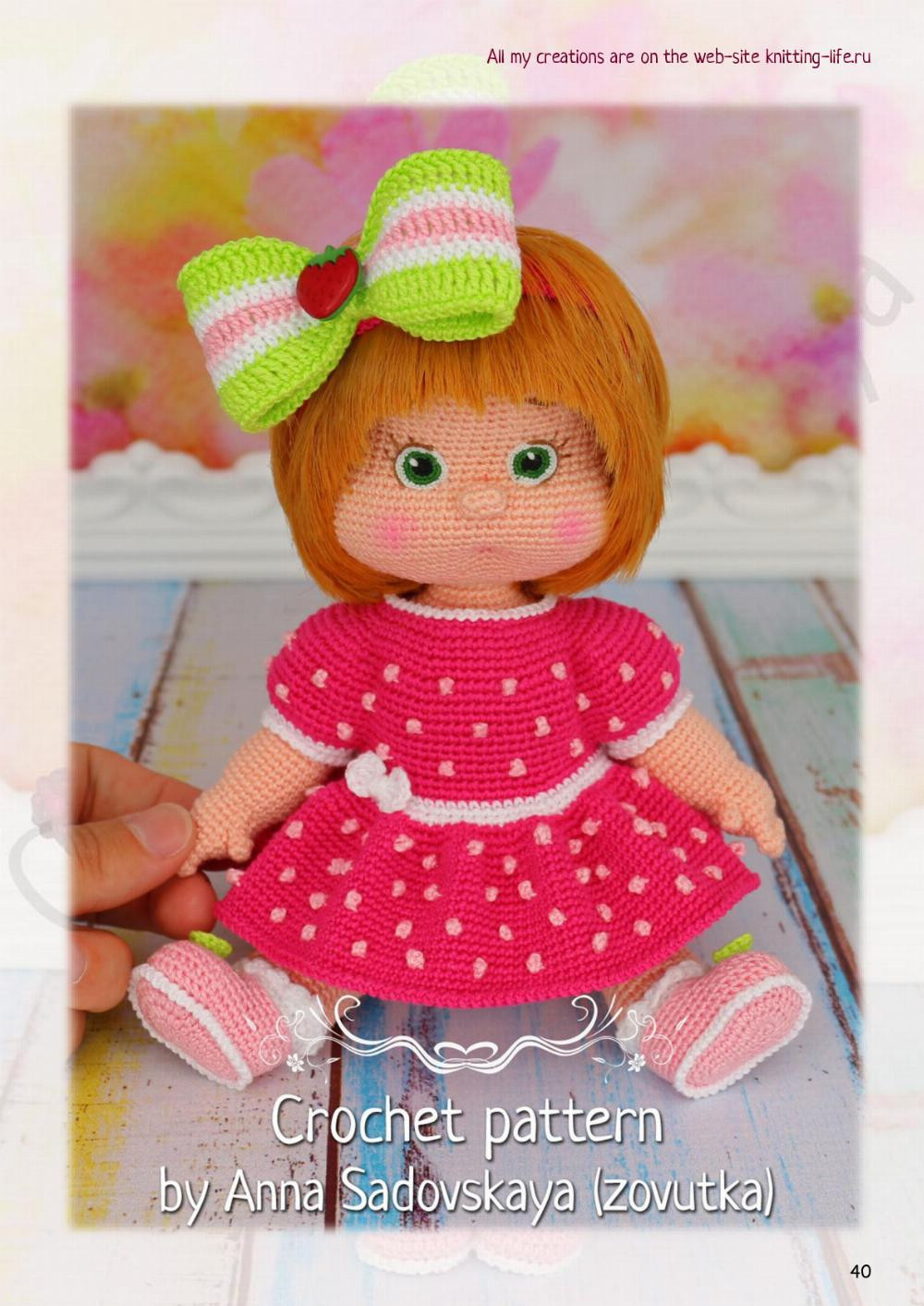 crochet pattern varenka doll