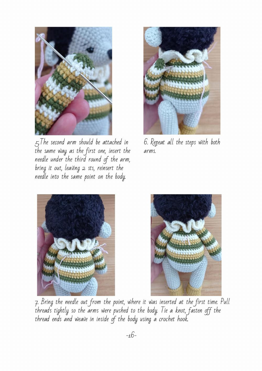 Crochet toy pattern "Hedgehog"