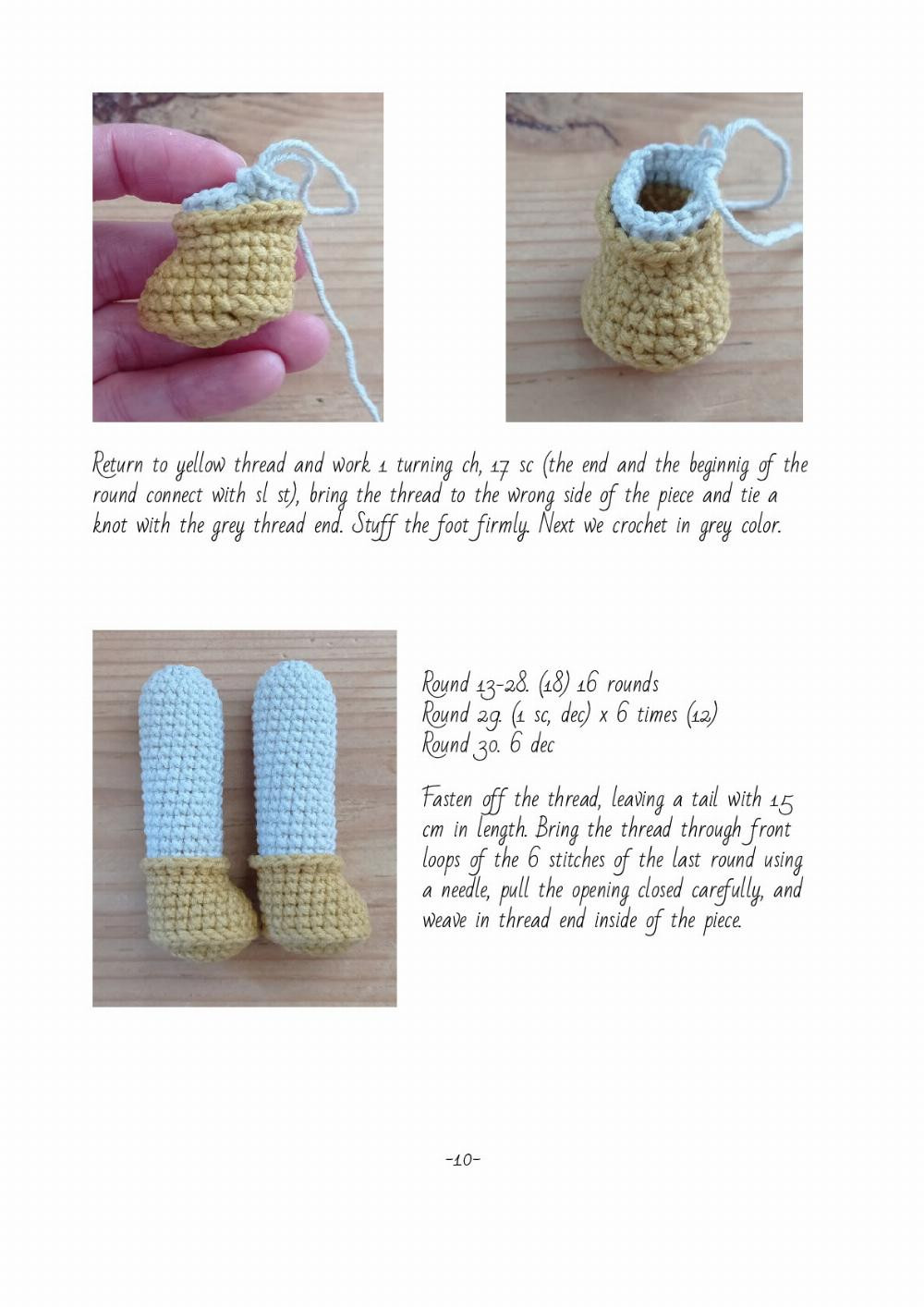 Crochet toy pattern "Hedgehog"