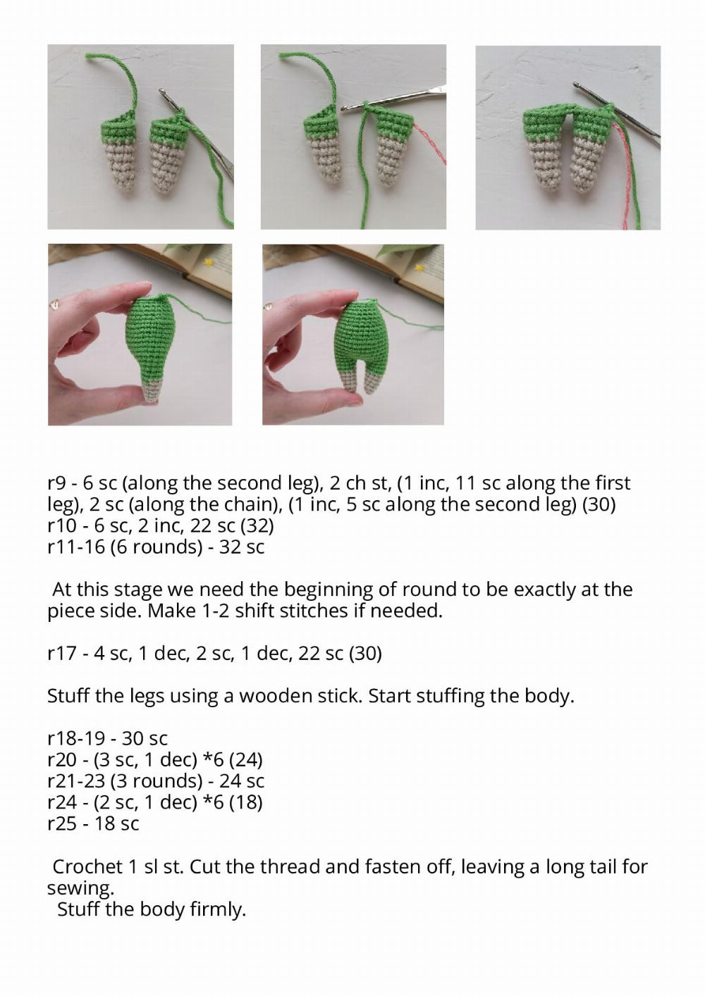 Crochet toy pattern LITTLE CUTE CACTUS