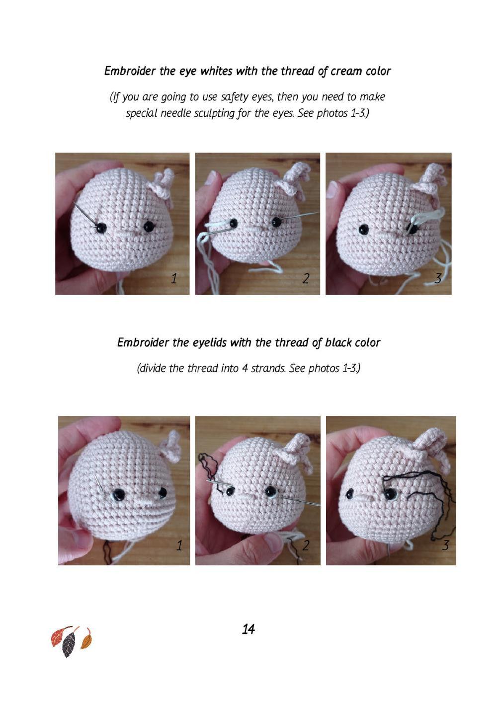 Crochet toy pattern "Mushroom"