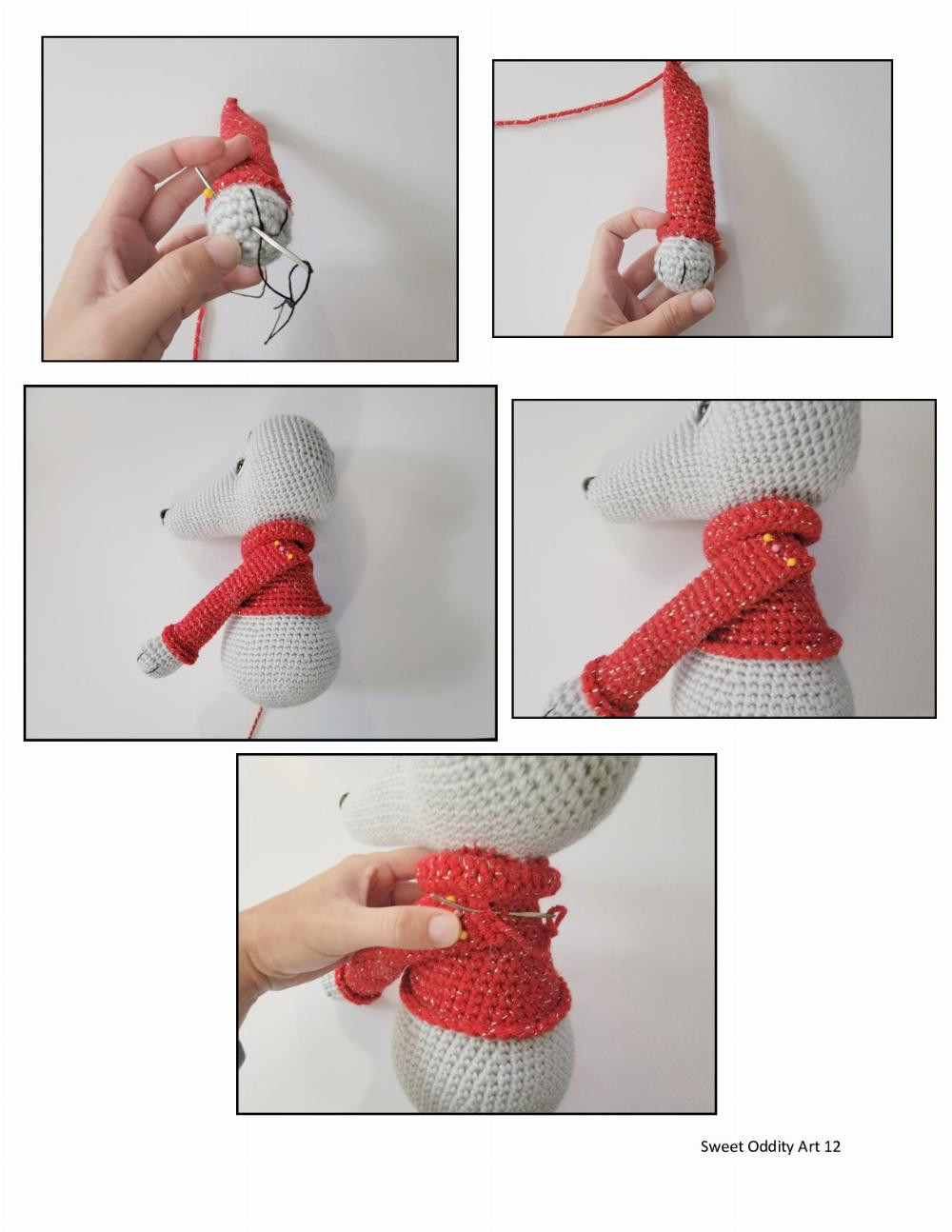 Dash the Greyhound Crochet Pattern