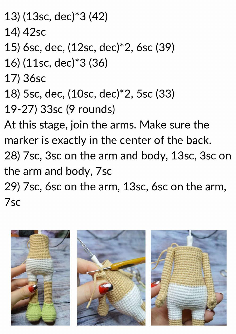 Dolly Lisa Crochet Pattern