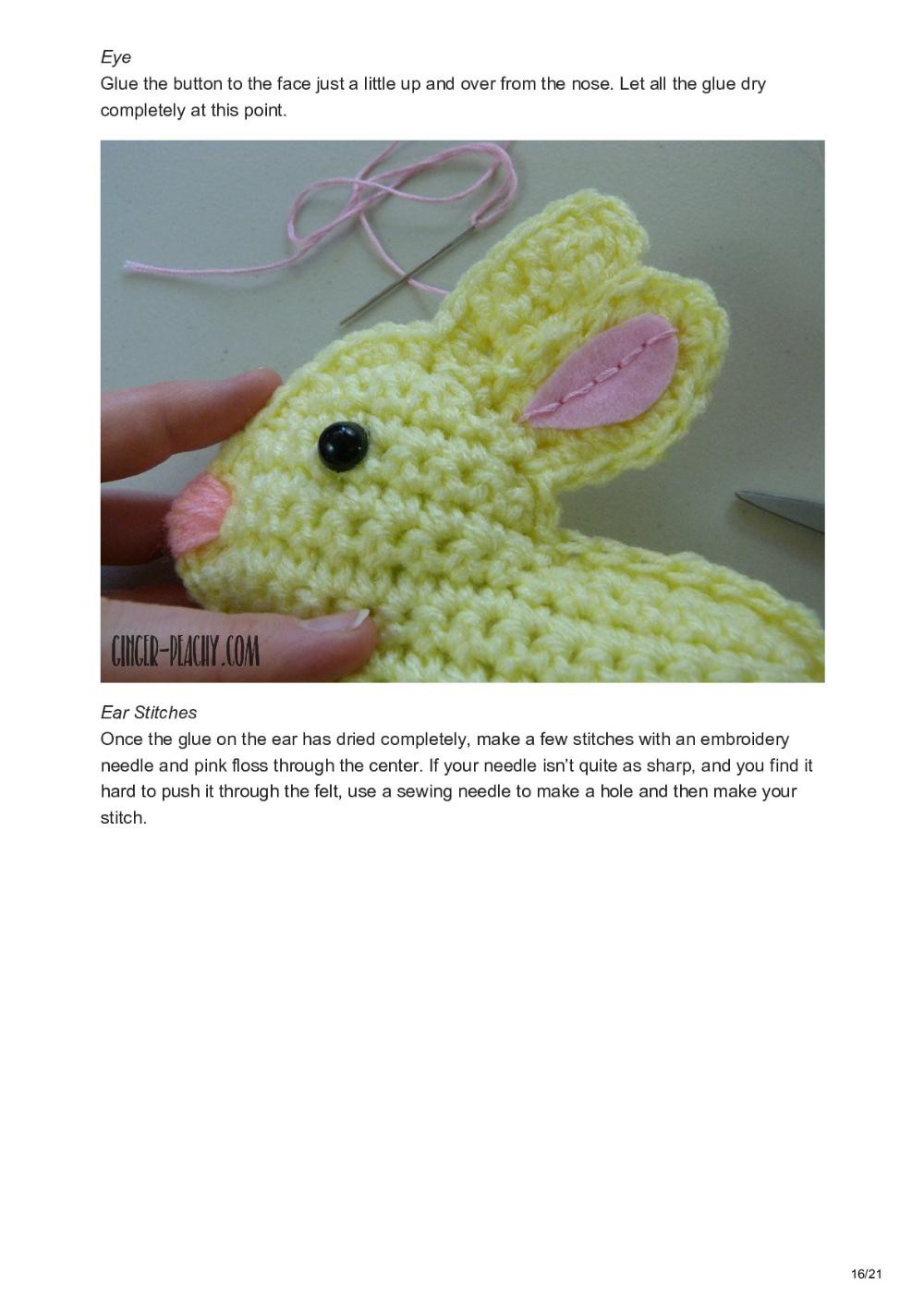 Easter Bunny Plushies | Free Crochet Pattern