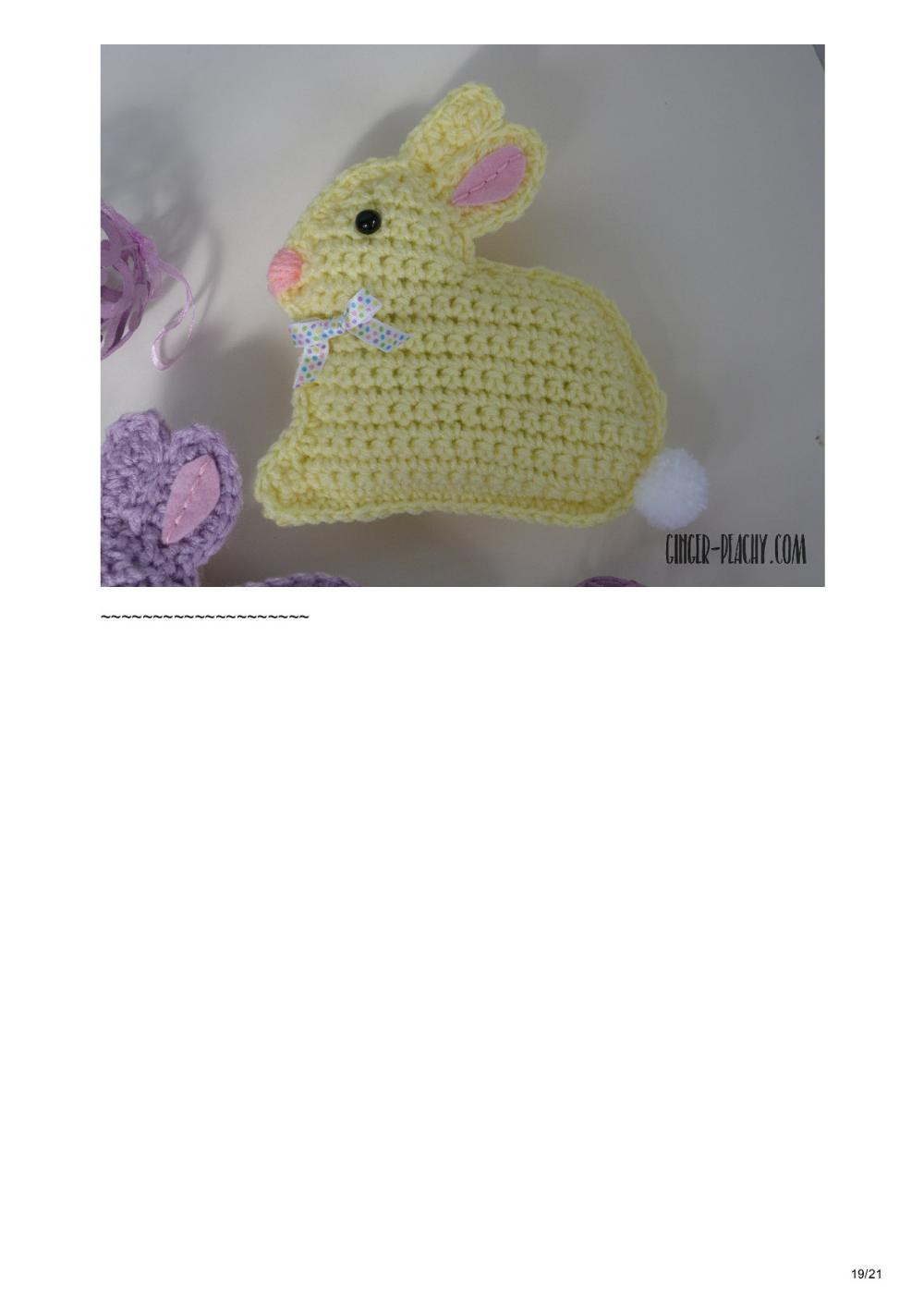 Easter Bunny Plushies | Free Crochet Pattern