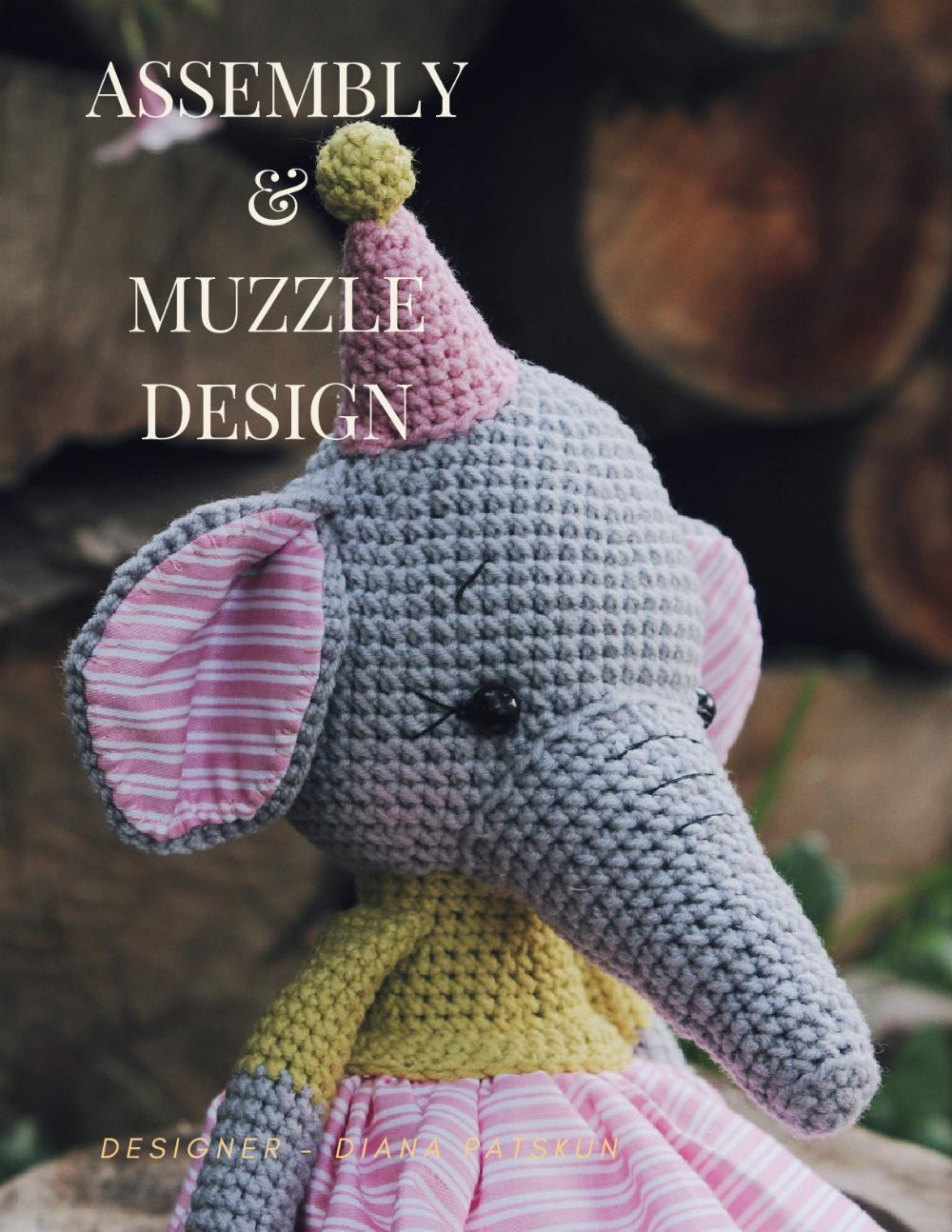 ELEPHANT WENDY crochet pattern