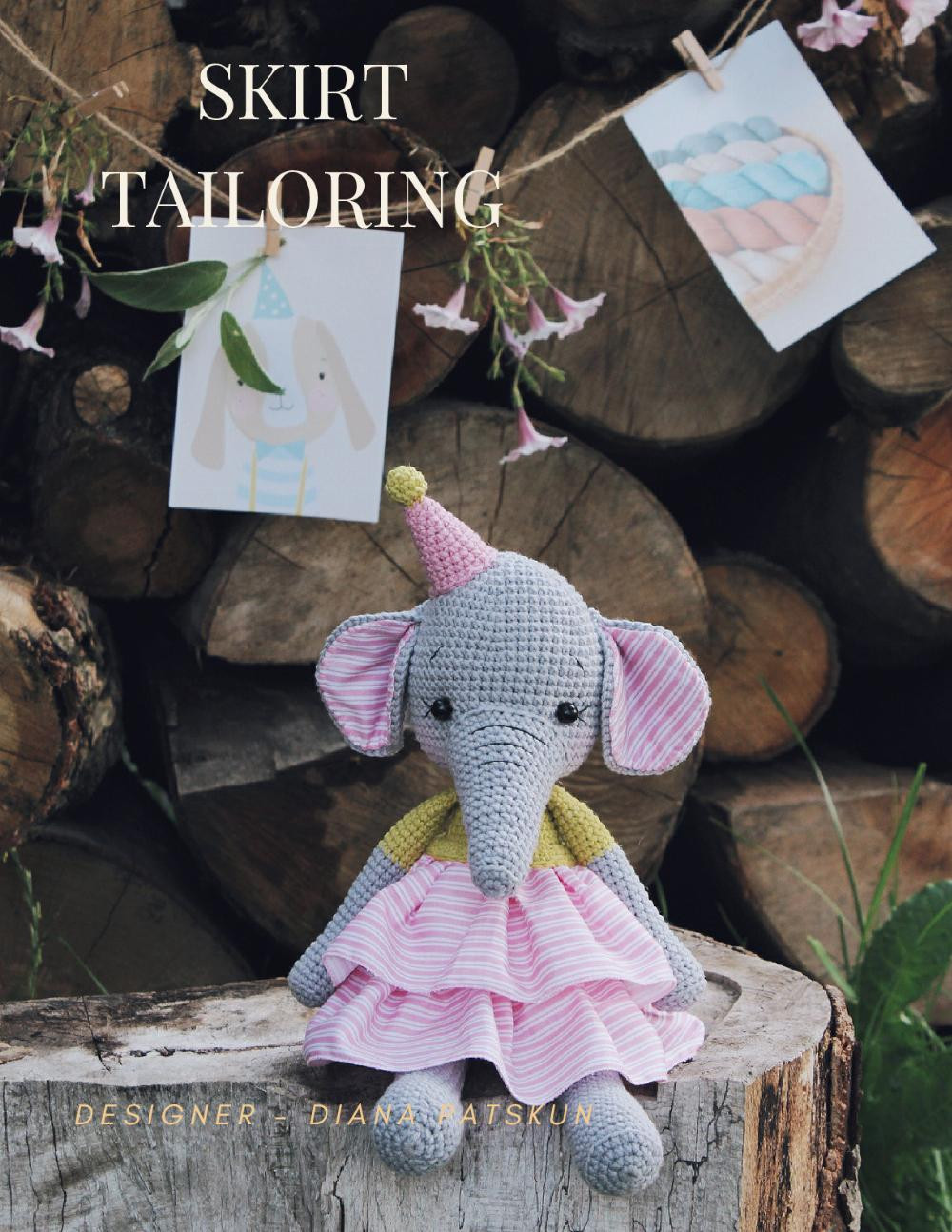 ELEPHANT WENDY crochet pattern