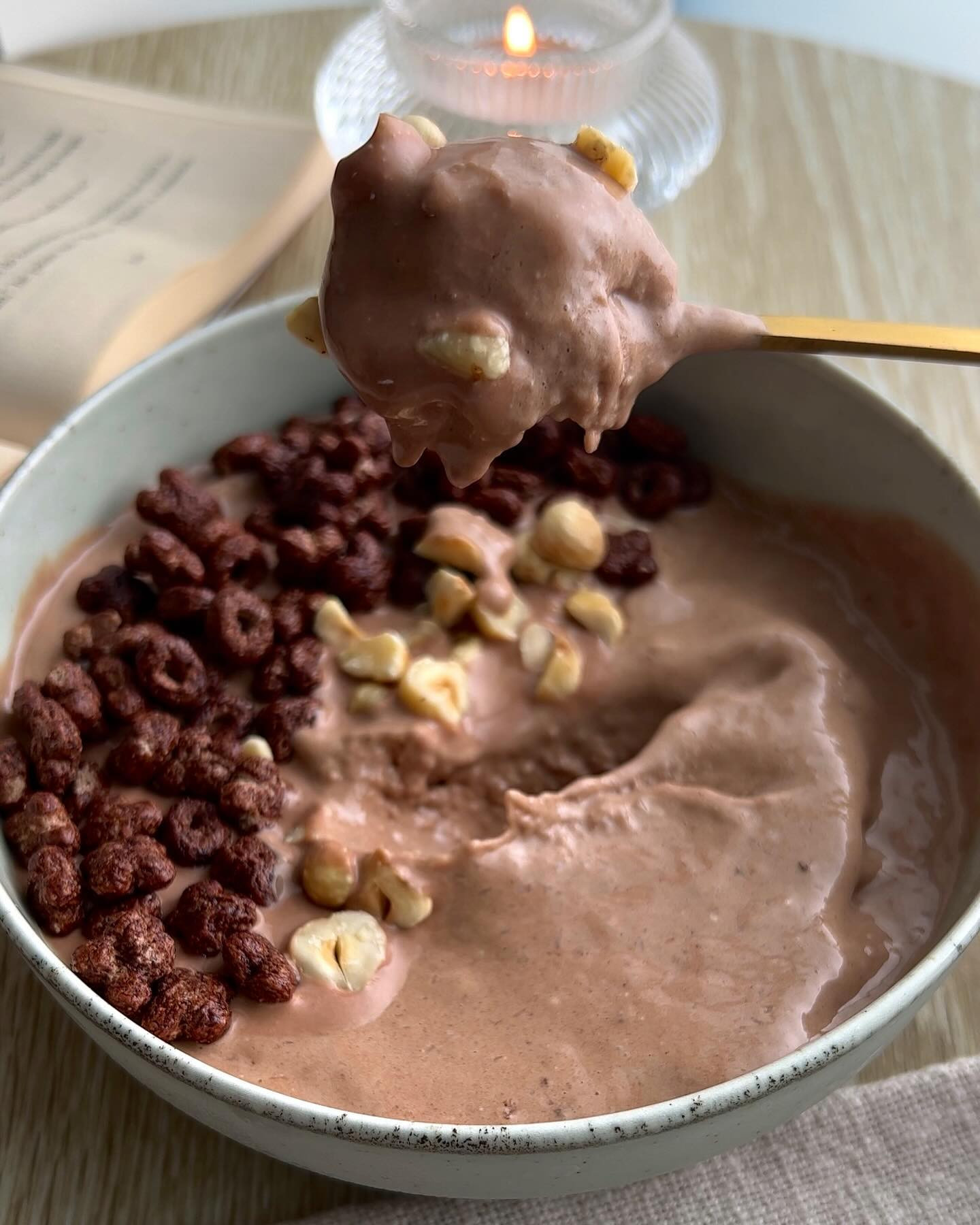 Ferrero smoothie bowl 🍫