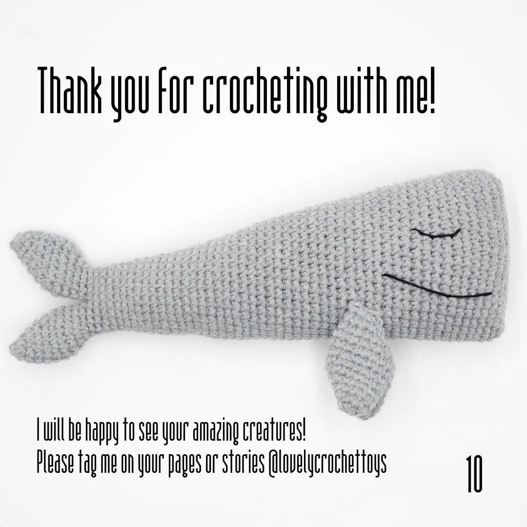 free crochet pattern gray whale