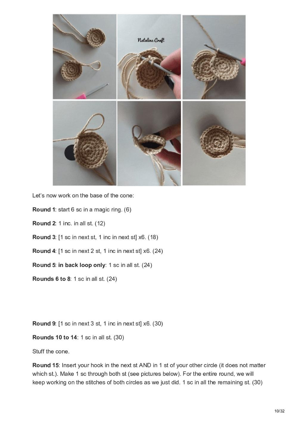 Free crochet pattern: Make your own ice cream