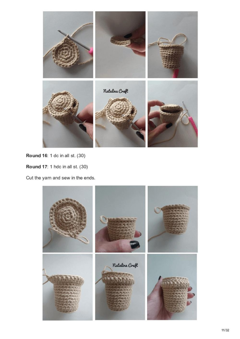 Free crochet pattern: Make your own ice cream