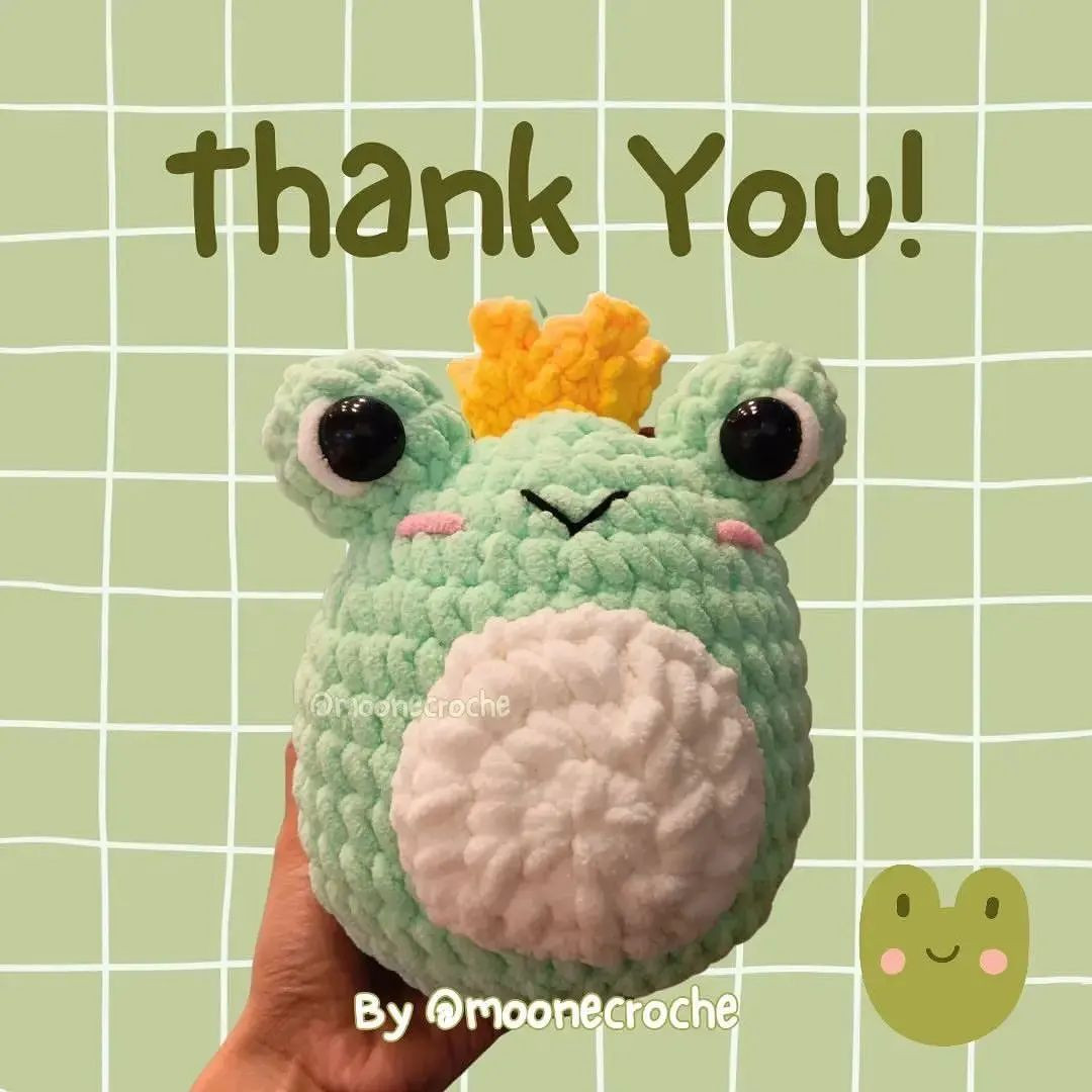 Free froggy ball pattern 🐸!