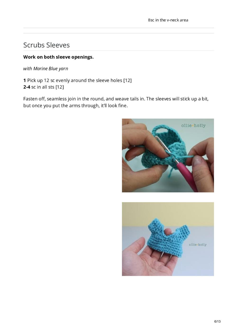 Free Nurse Cat Amigurumi Crochet Pattern