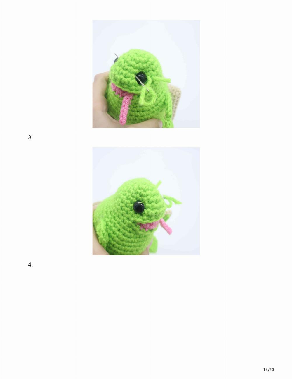 Frog on a Swing Amigurumi – Free Crochet Pattern