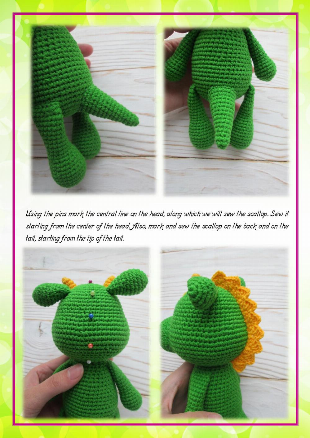 green dragon crochet pattern