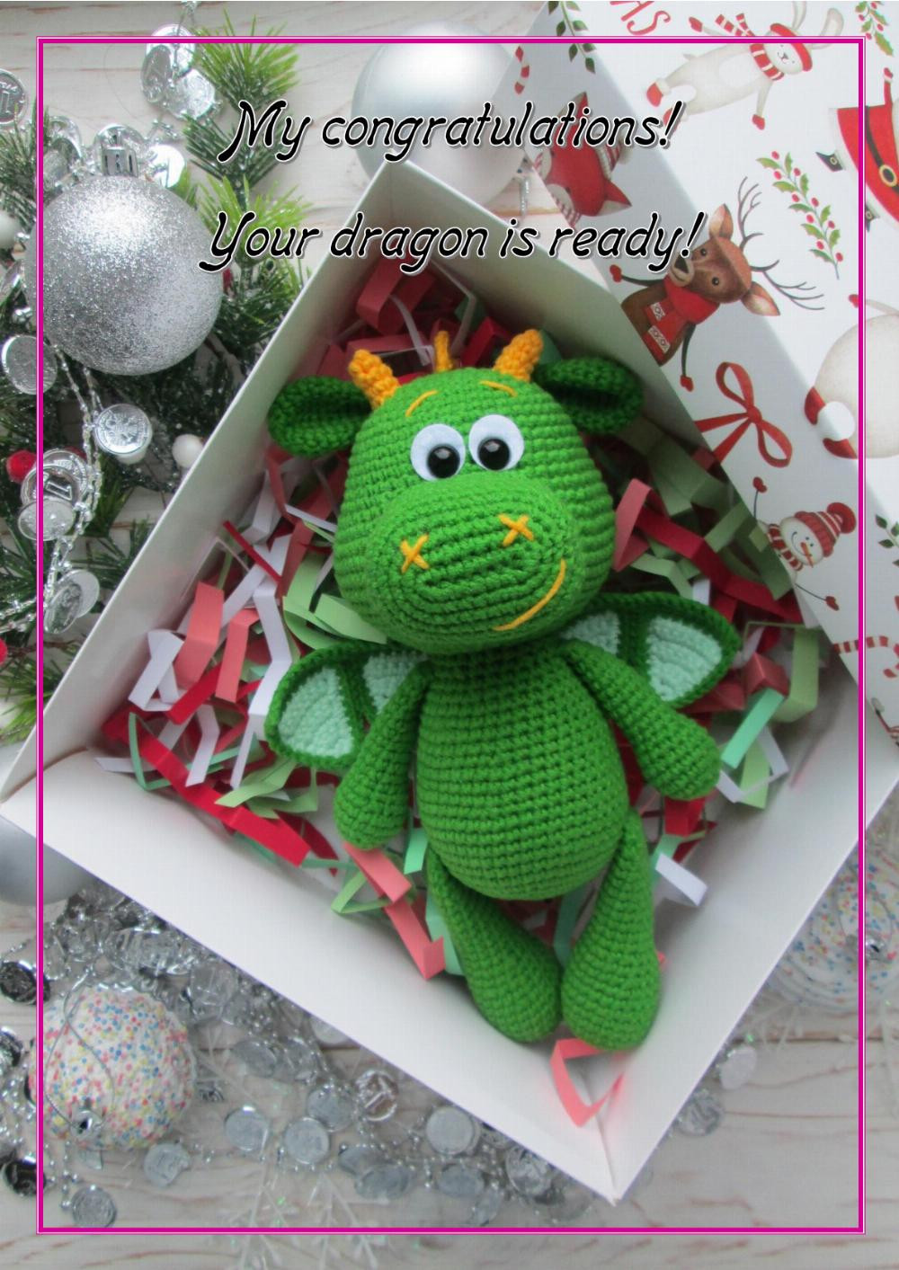 green dragon crochet pattern