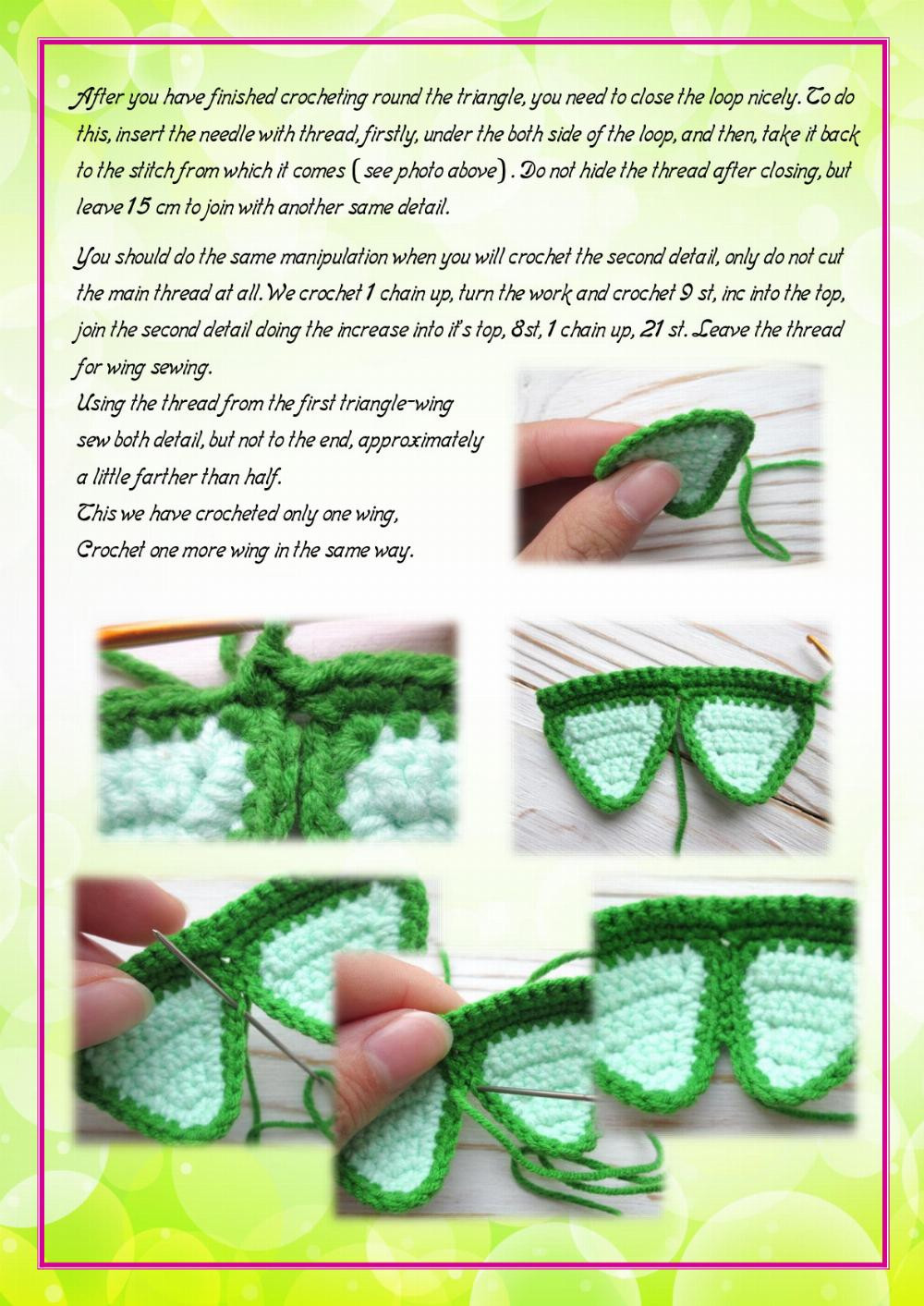 green dragon crochet pattern