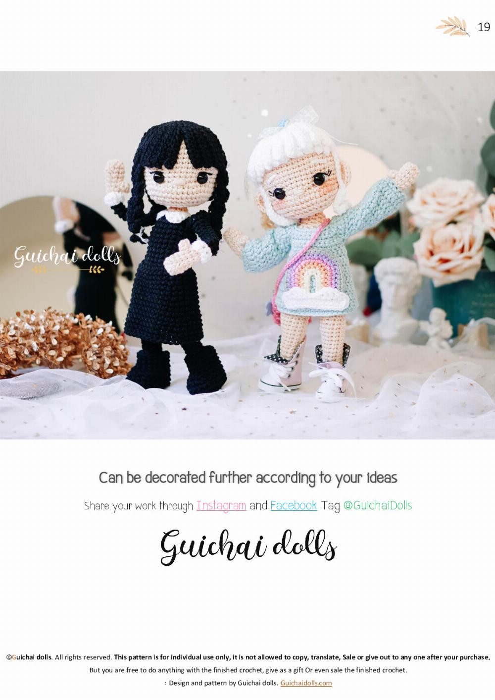 Guichai Pattern Wednesday crochet pattern