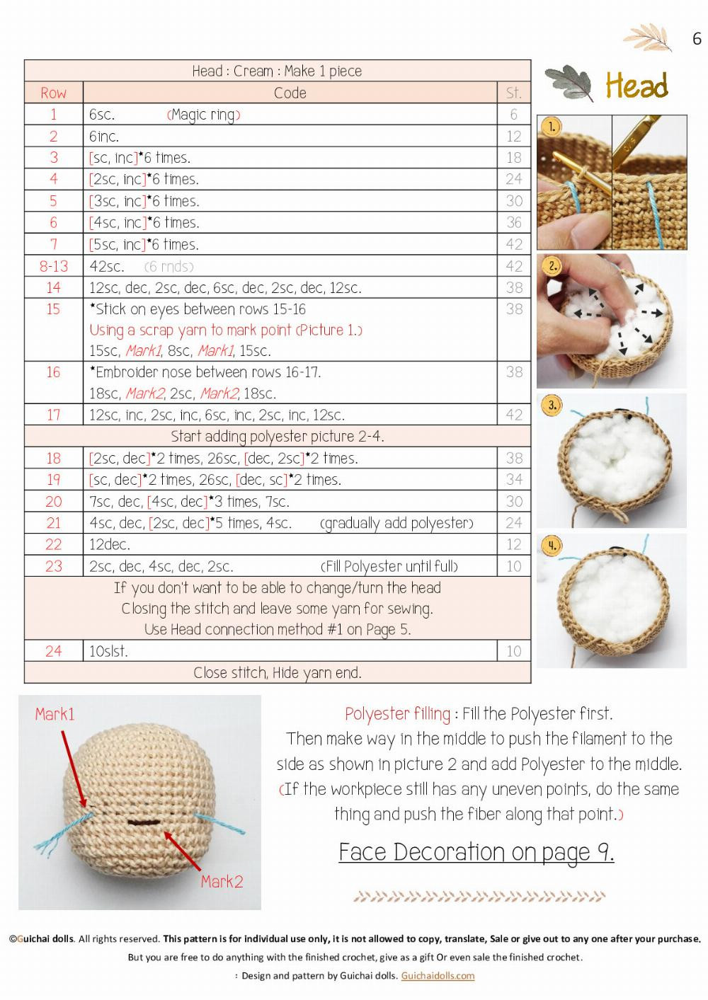 Guichai Pattern Wednesday crochet pattern