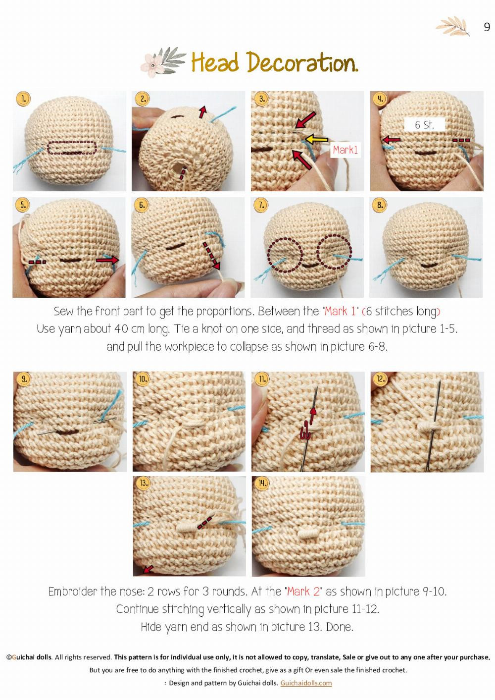 Guichai Pattern Wednesday crochet pattern