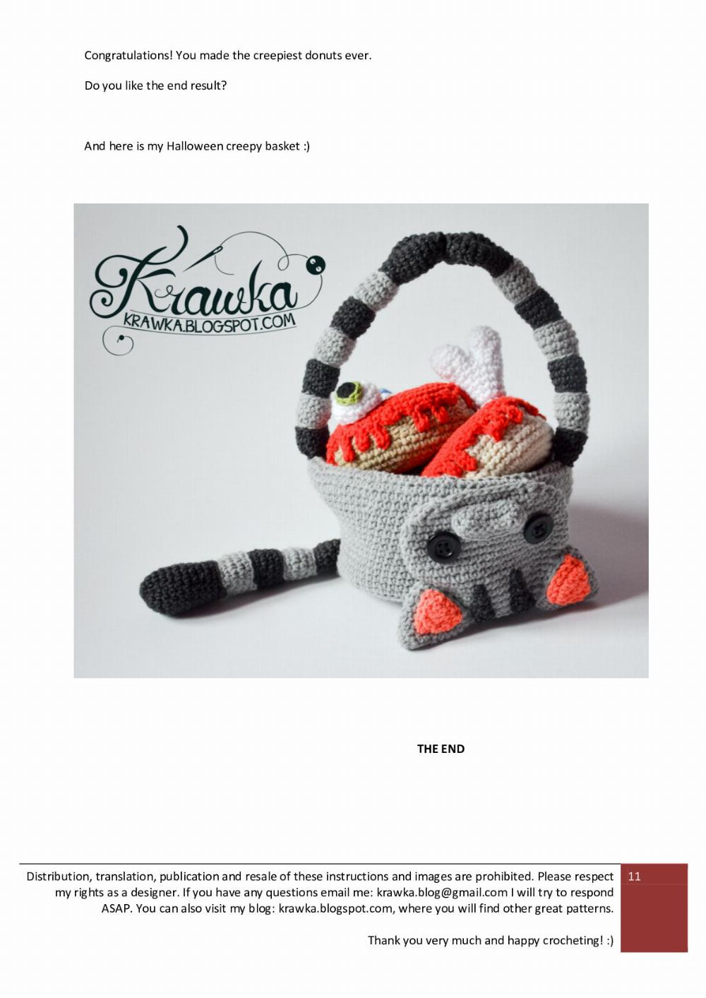 Halloween creepy donuts Kamila "Krawka"