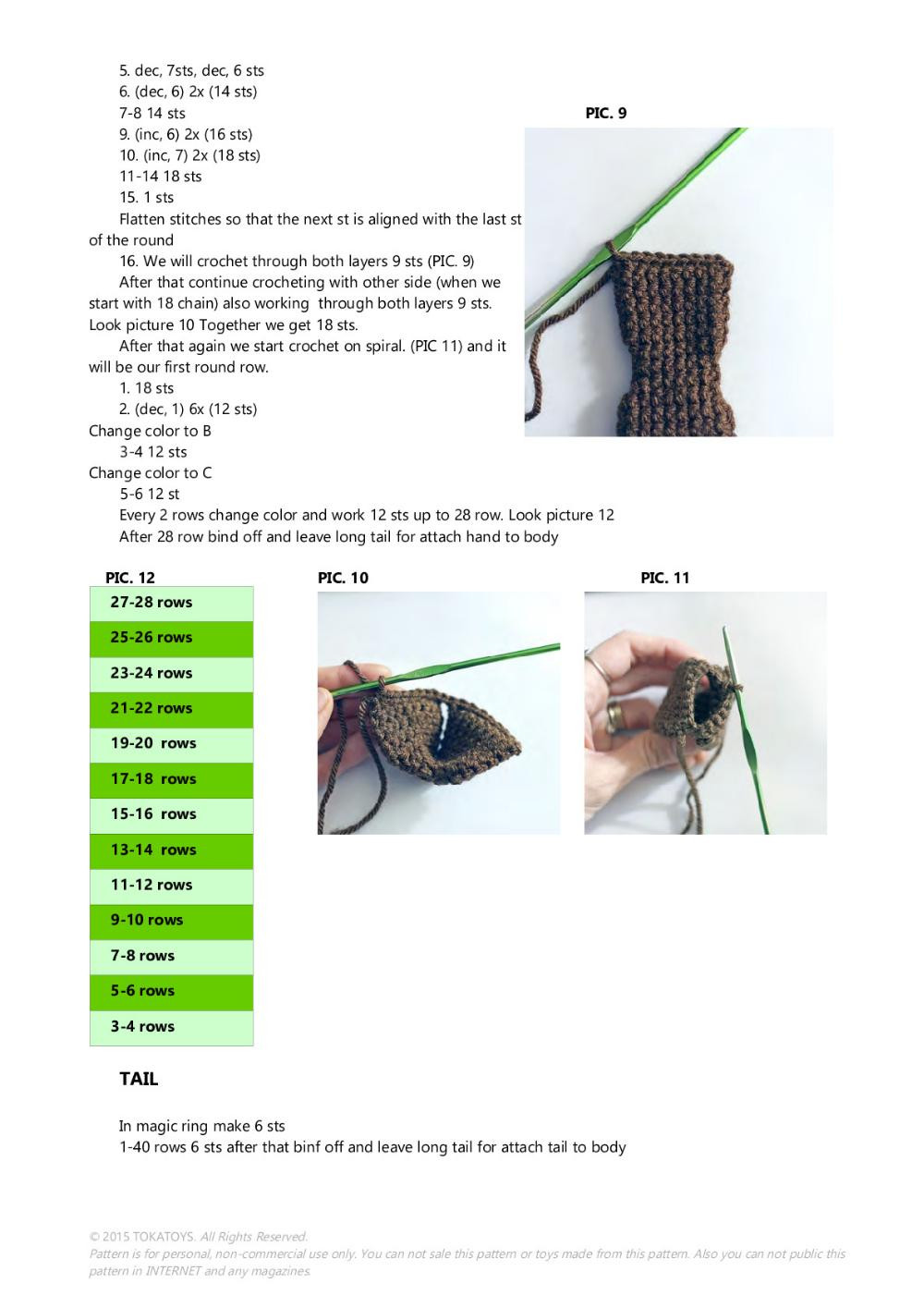 HENRY THE MONKEY pattern