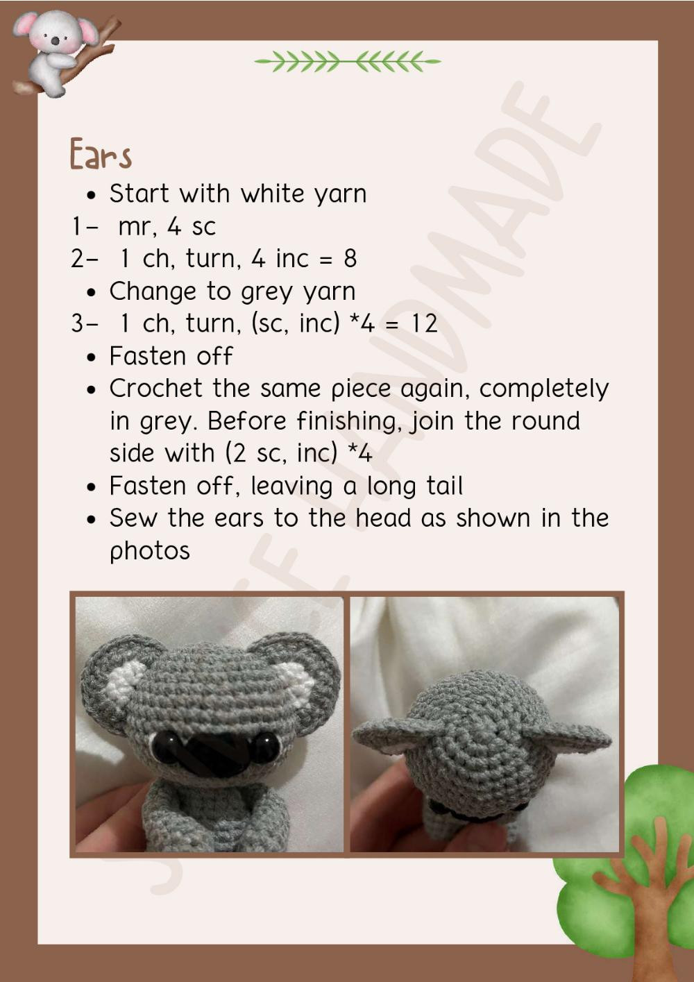 karan and bambu doll crochet patten