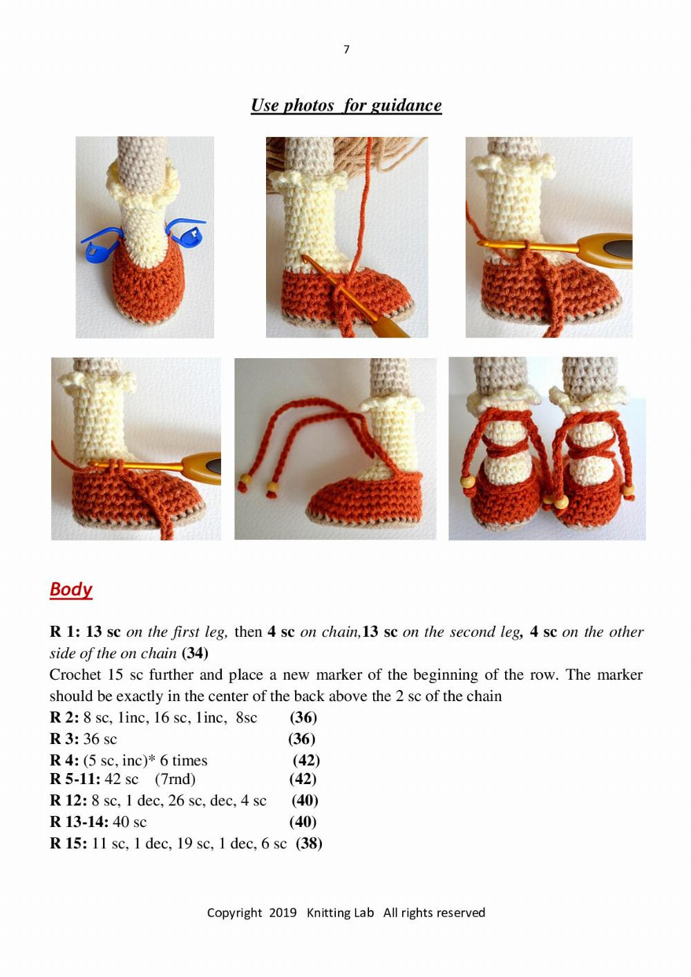 KNITTING LAB PRESENTS DOLL NASTASSJA