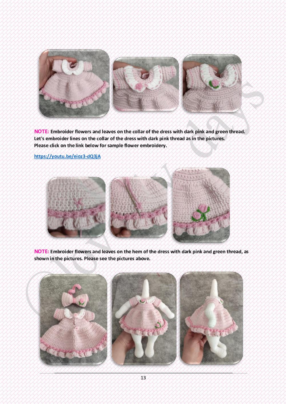 LADY EASTER BUNNY PATTERN