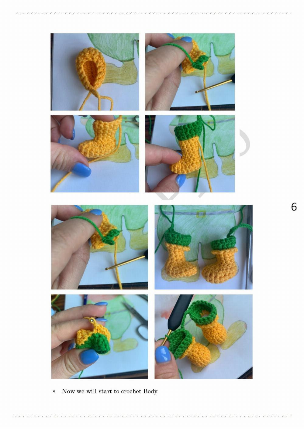 Leprechaun gnome pattern