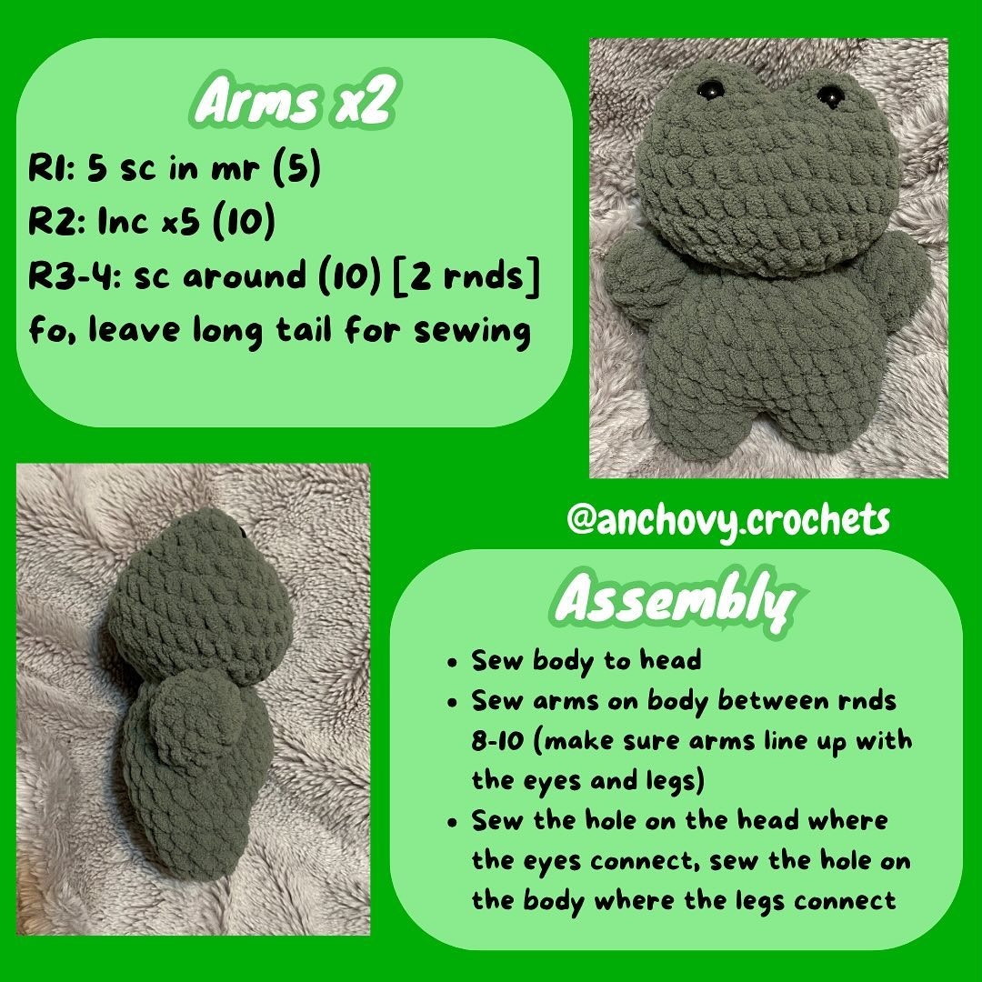 little froggy free pattern!! 🐸⭐️