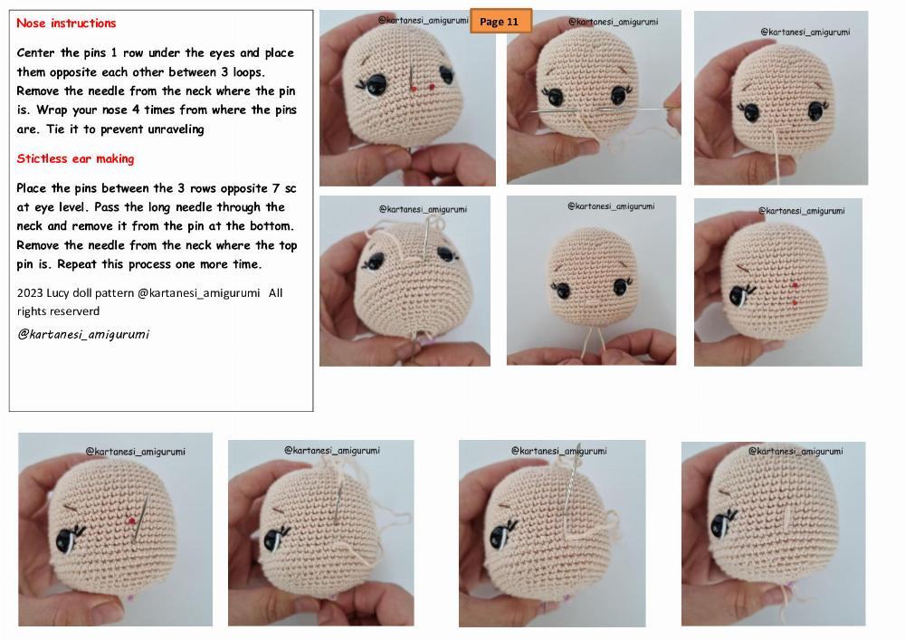 lucy doll pattern