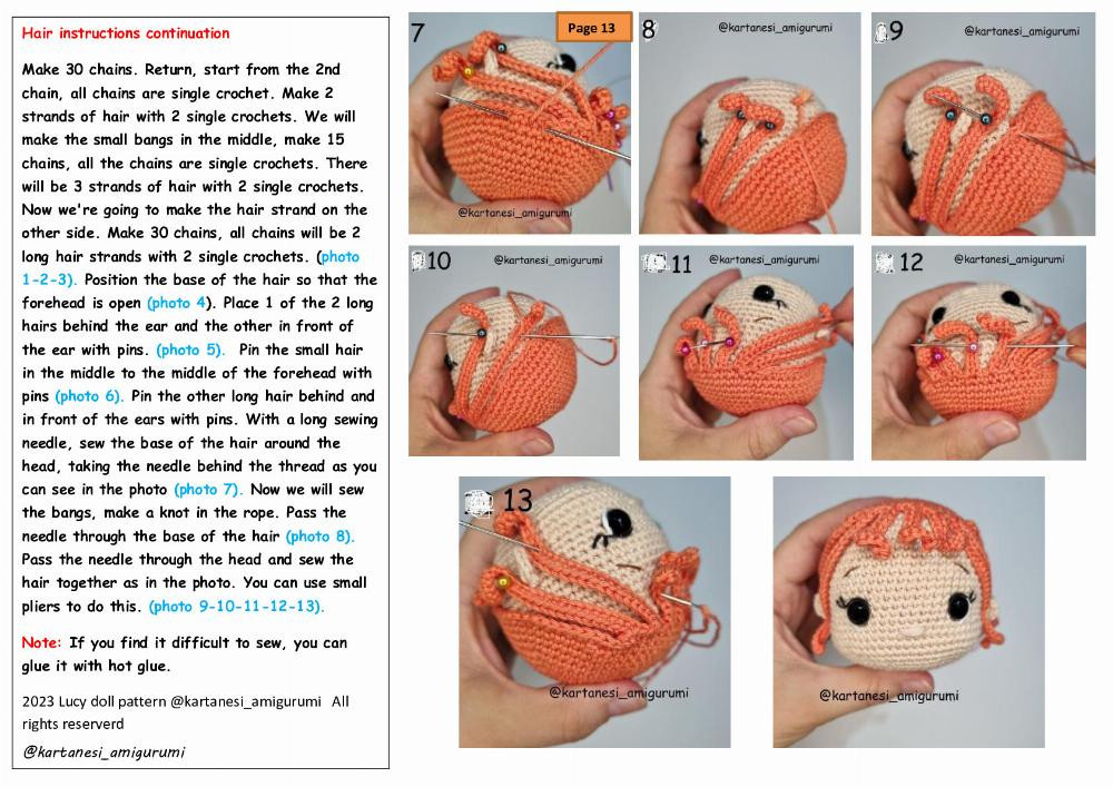 lucy doll pattern