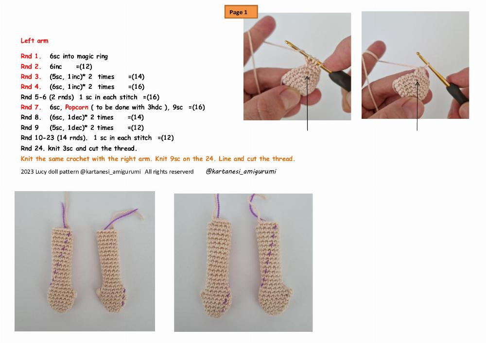 lucy doll pattern