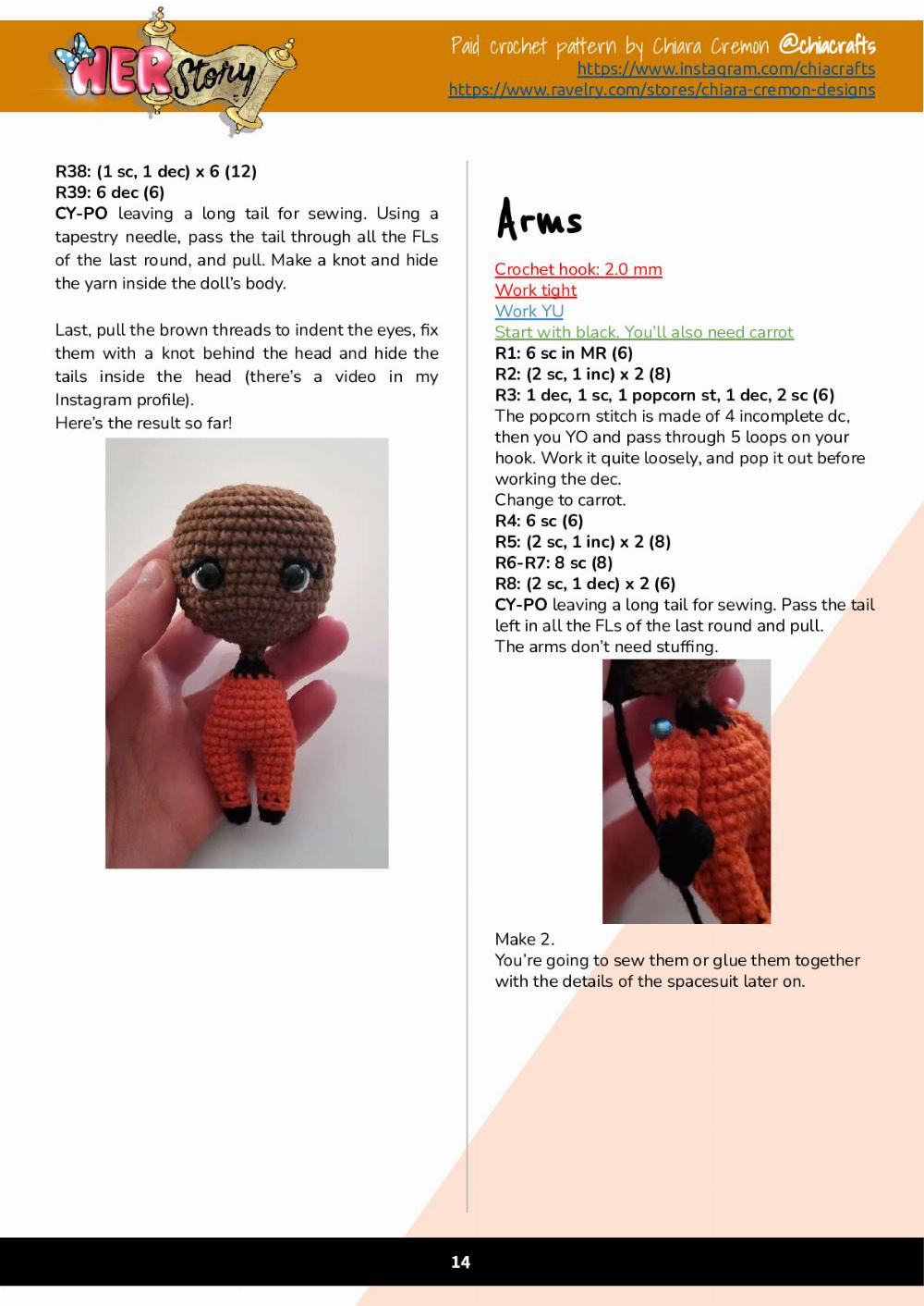 Mae C. Jemison crochet pattern