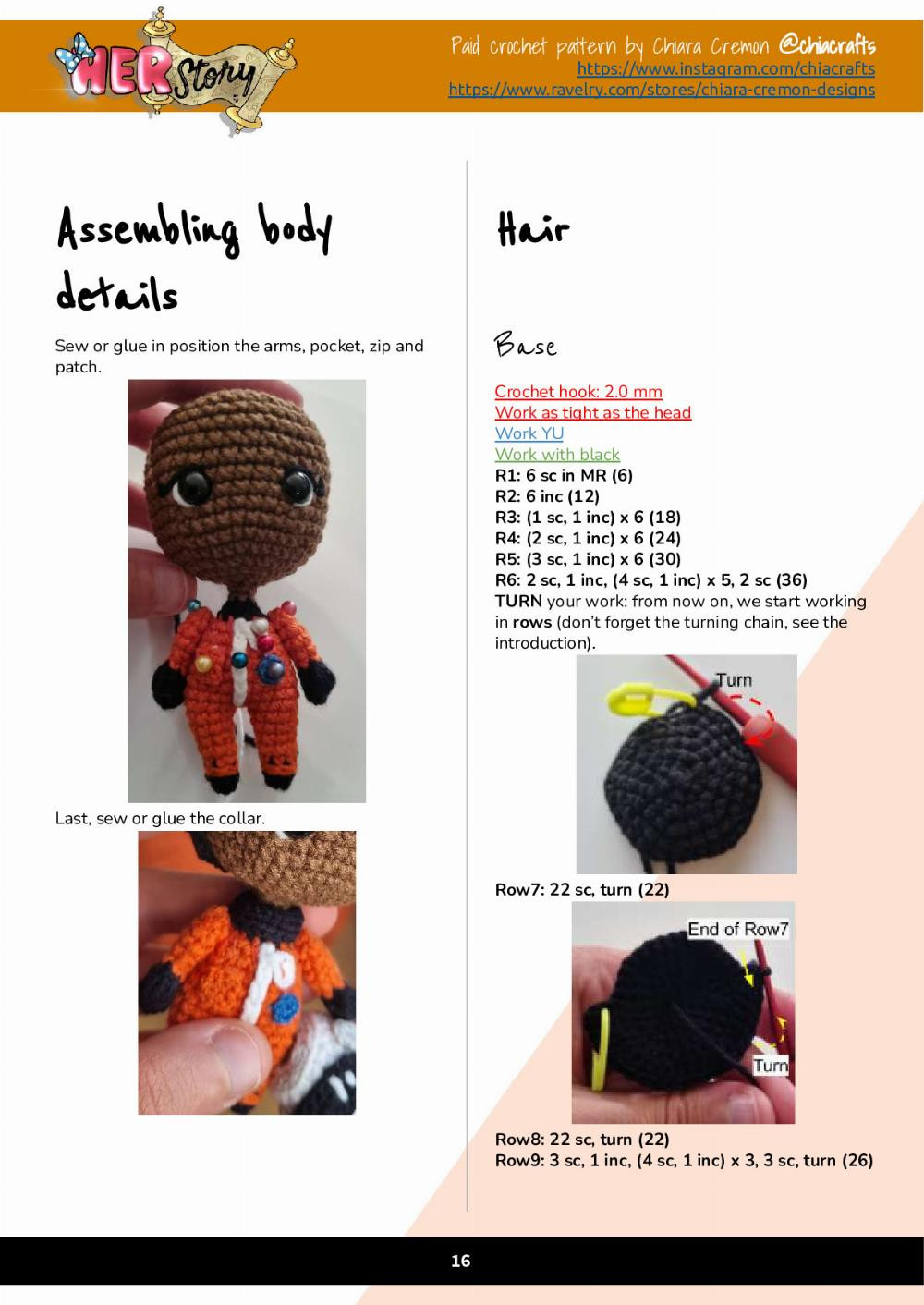 Mae C. Jemison crochet pattern