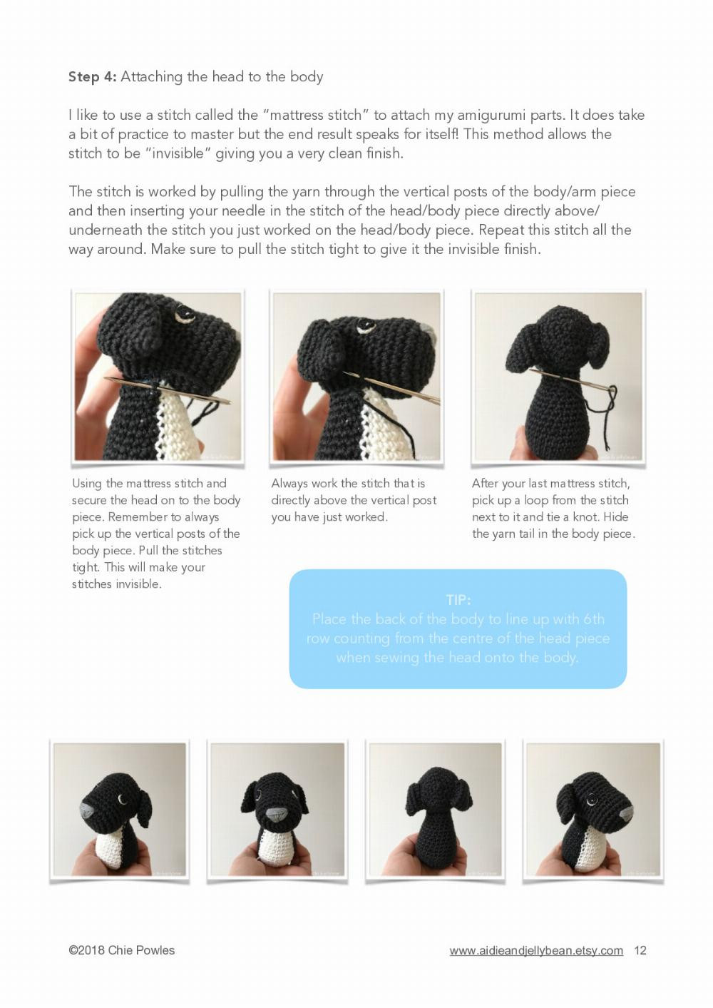 May the Labrador Puppy Crochet Pattern